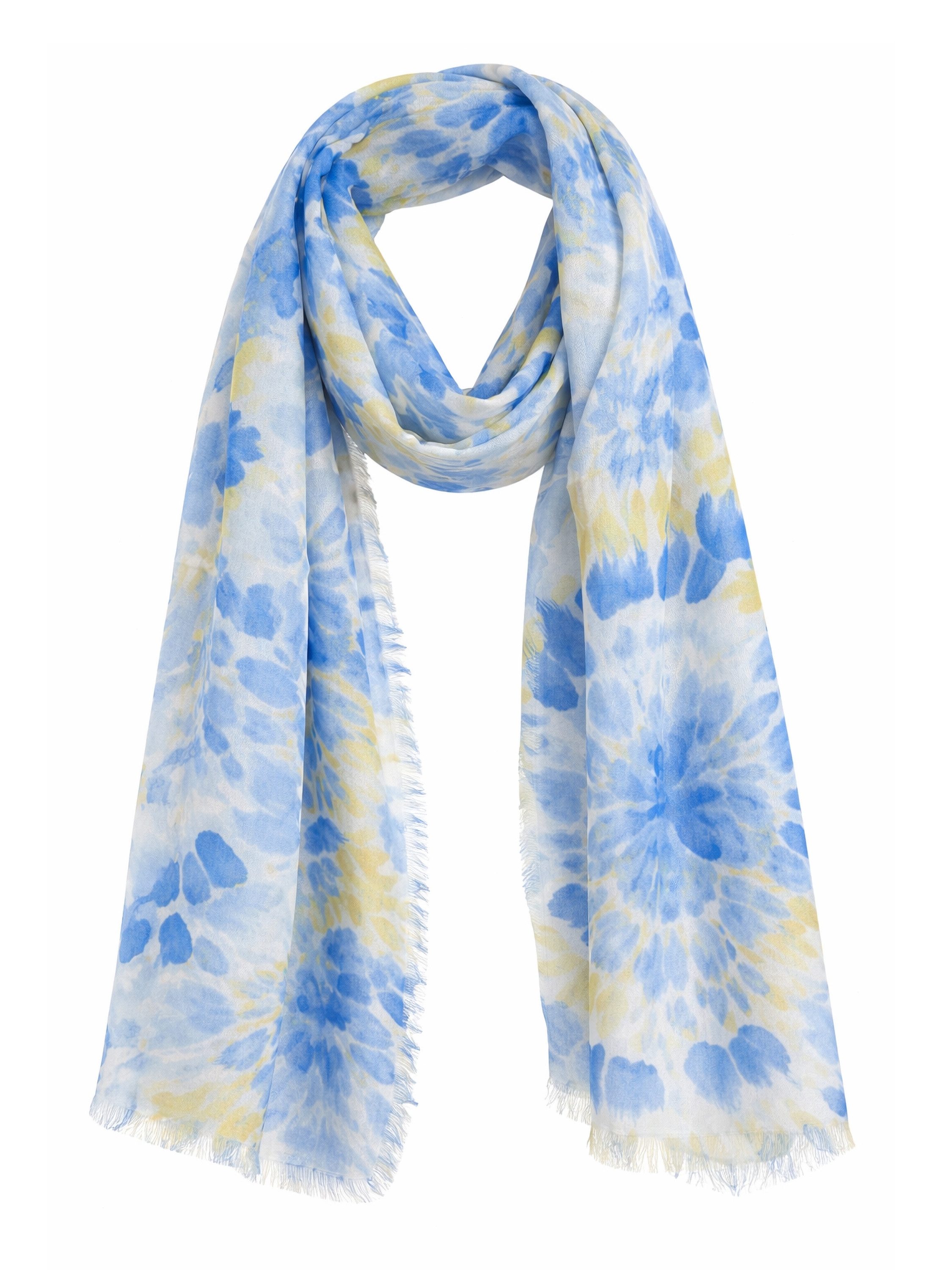 COLLEZIONE ALESSANDRO Modeschal Batik, (1-St), aus super-softer Viskose, Made in Italy