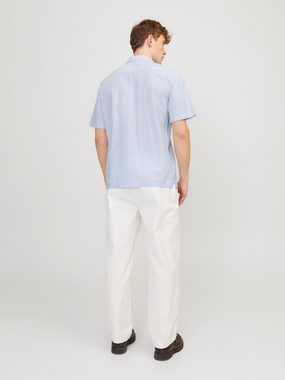 Jack & Jones Kurzarmhemd JJESUMMER RESORT LINEN BLEND SHIRT SS SN