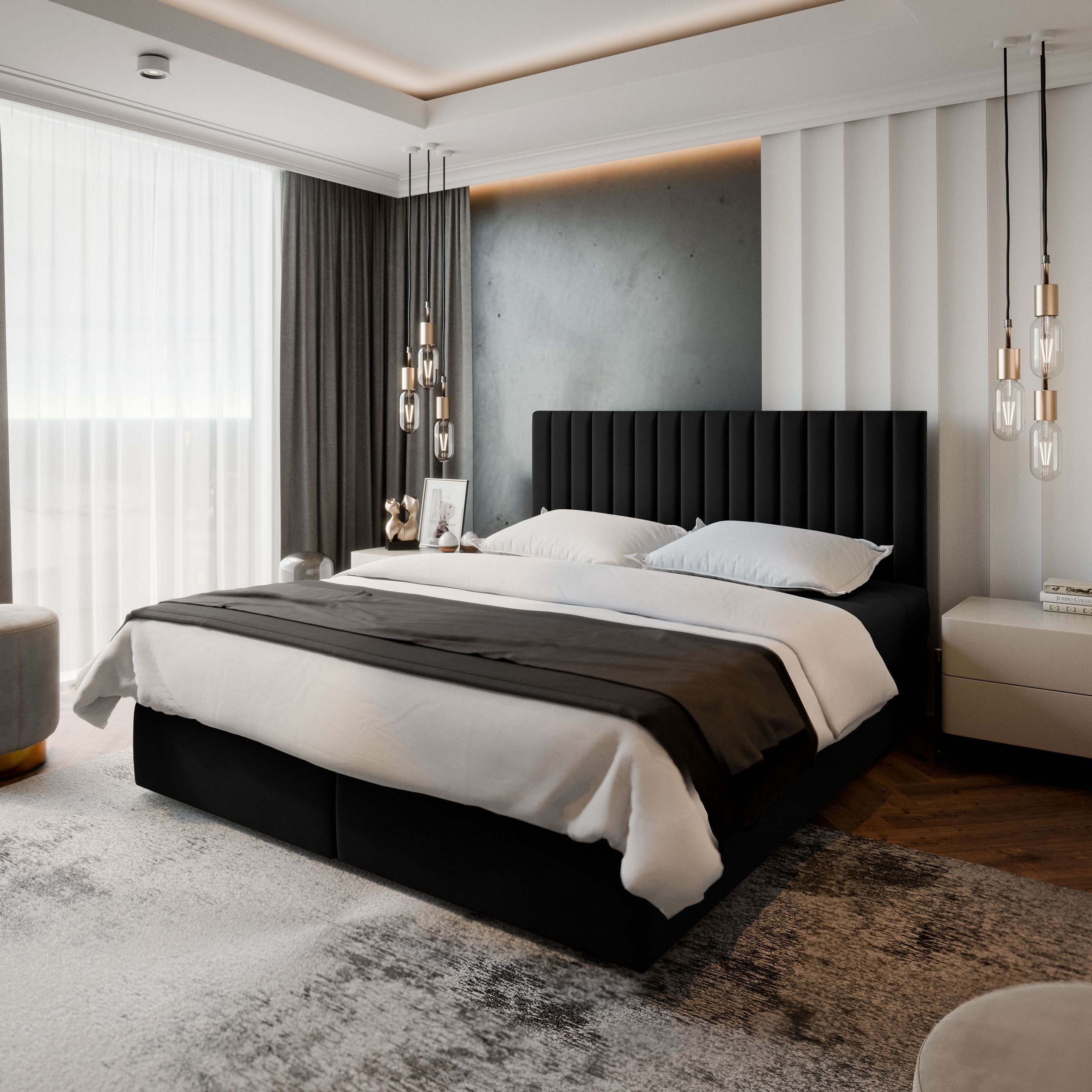Masseno Boxbett BRESEL 180x200 cm mit günstig online kaufen