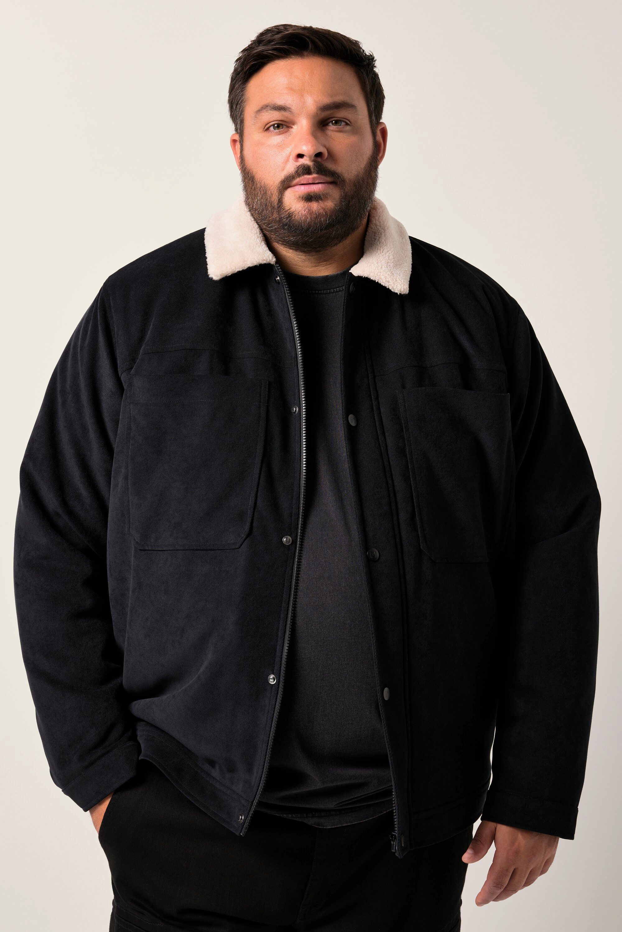 Men Plus Funktionsjacke Men+ Jacke Teddykragen günstig online kaufen