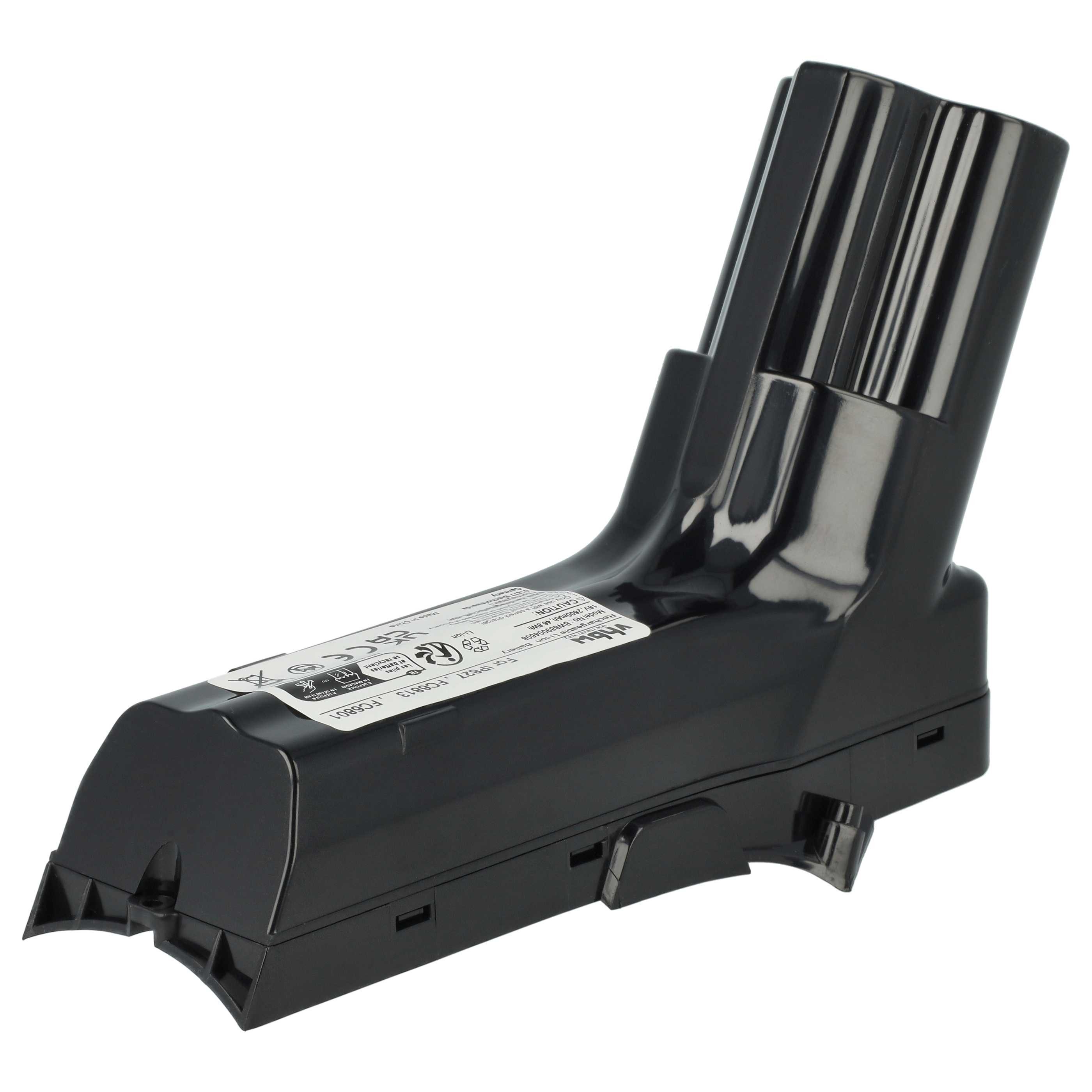 vhbw Akku Ersatz für Philips IP827, 300000517621 für Staubsauger (2600 mAh, Staubsauger-Akku Akku Li-Ion 2600 mAh (18 V), Leistungsfähiger Austausch-Akku für Ihren Staubsauger