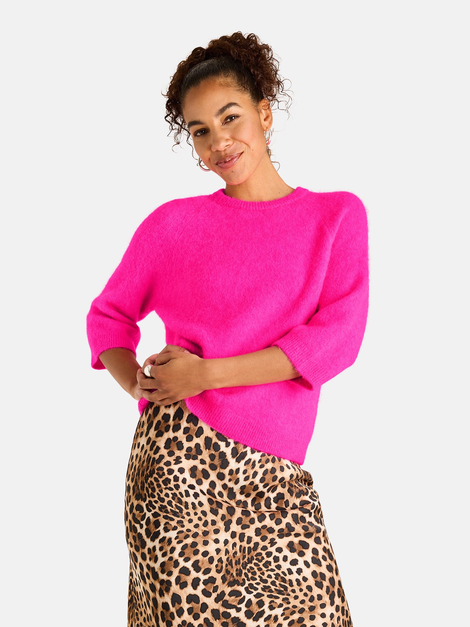 Lieblingsstück Strickpullover ArianaL mit Alpakawolle und Wolle