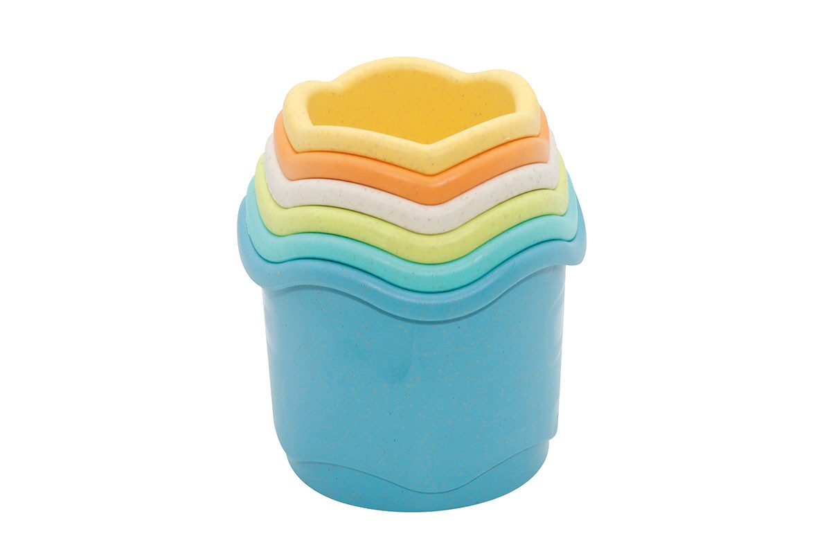 Forchtenberger Stapelspielzeug Bio Stapelbecher, (6-tlg)