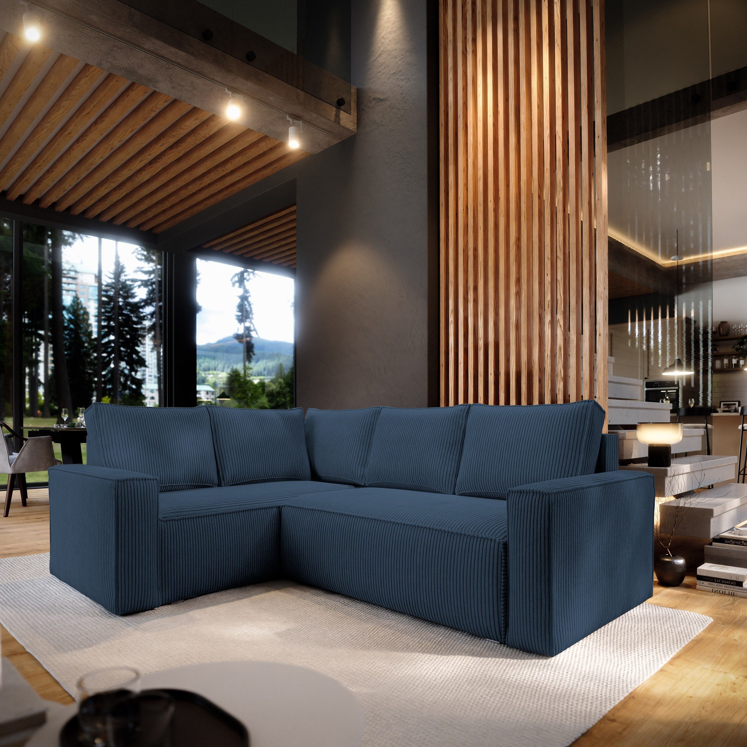 Masseno Ecksofa ESTANO mit Schlaffunktion L-Form, günstig online kaufen