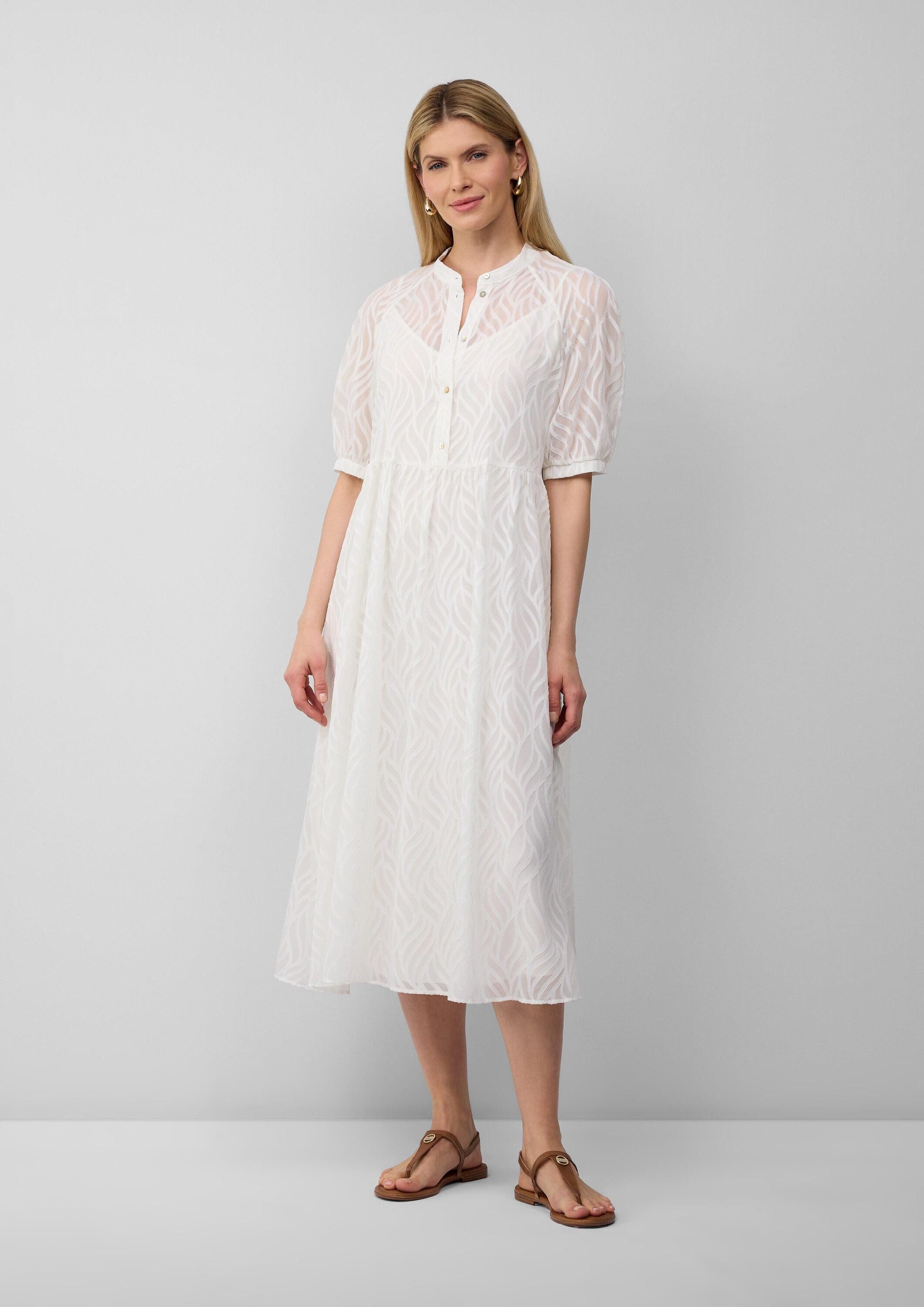 s.Oliver Midikleid Kleid Semitransparentes Maxikleid mit günstig online kaufen