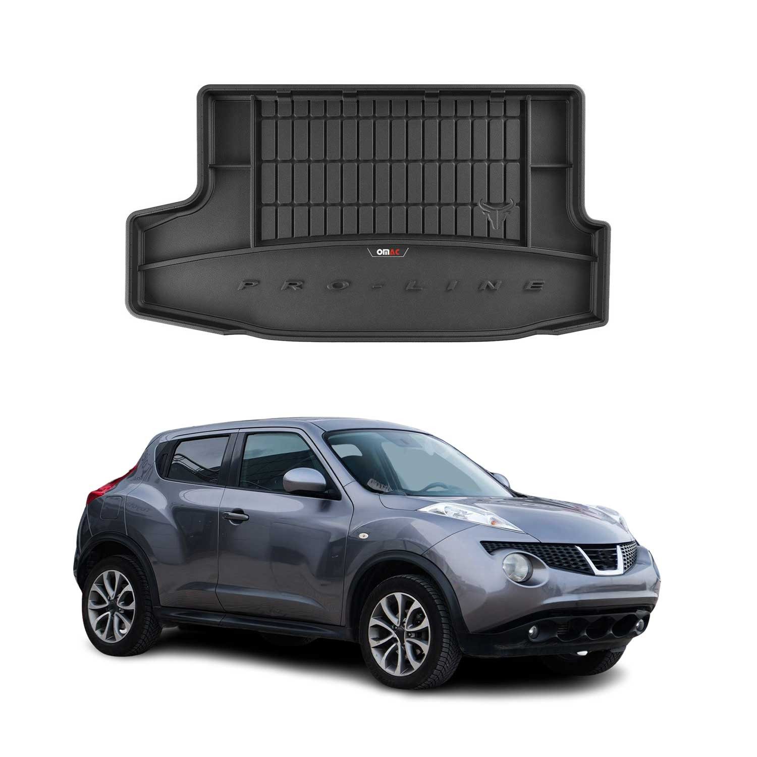 Kofferraummatte OMAC Kofferraumwanne für Nissan Juke 2010-2019 TPE Schwarz