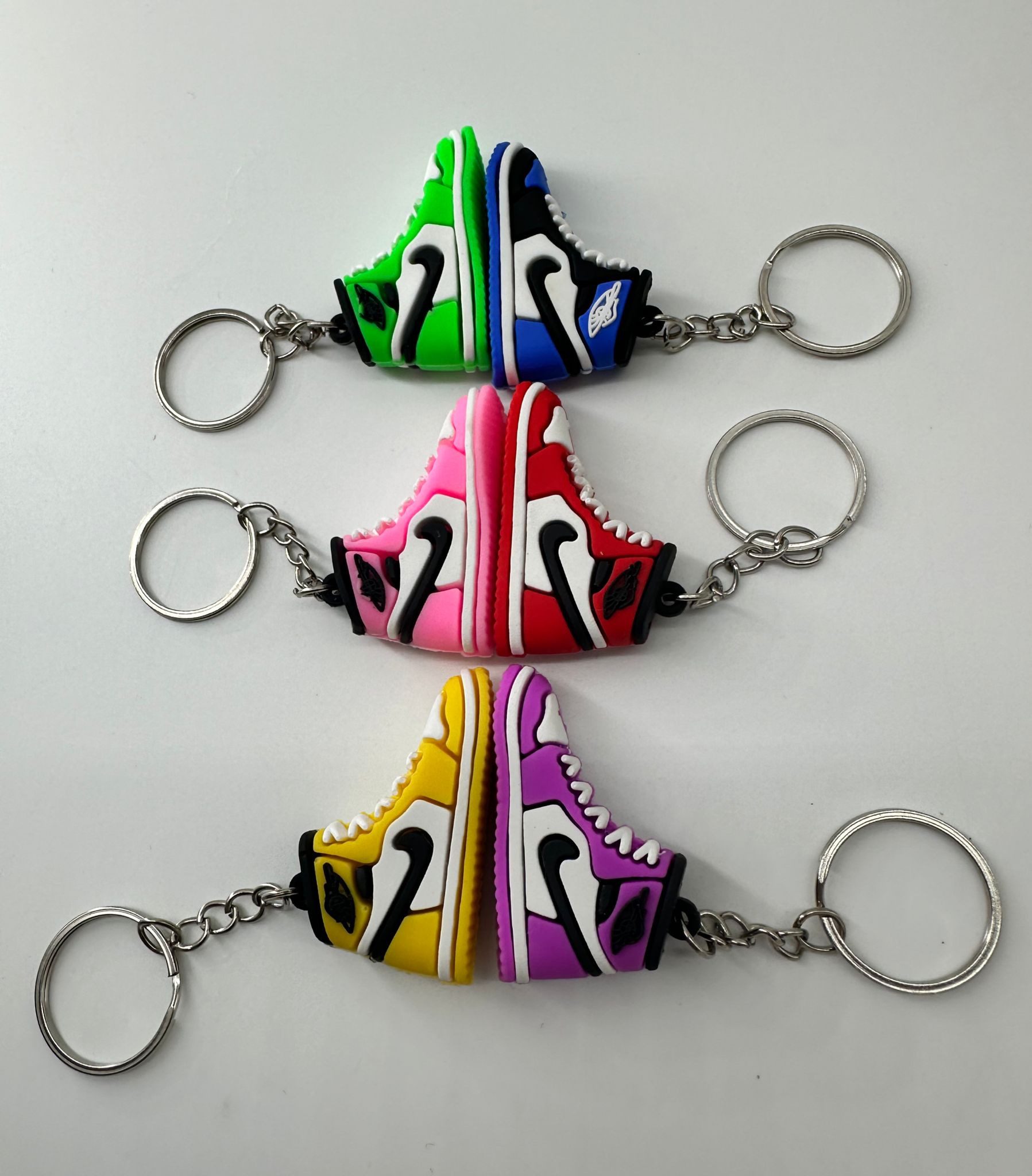 soma Schlüsselanhänger Bagclip Kinder Mini Sneaker rosa, Schlüsselanhänger Haustierschlüsselanhänger Geschenk Hund Frau Herren – Bild 4 von 5