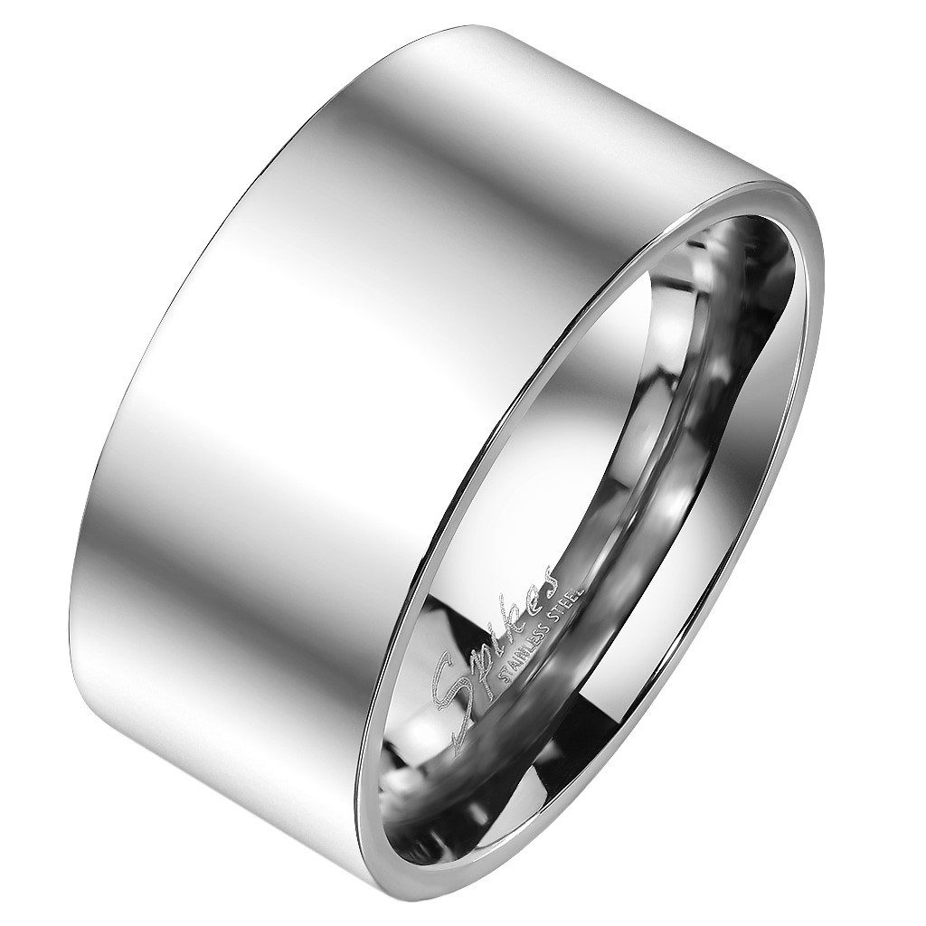Taffstyle Fingerring Edelstahl Unisex Breit hochglanz günstig online kaufen