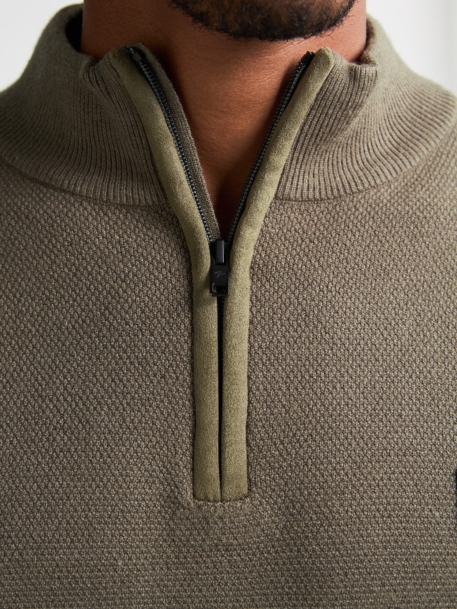 Petrol Industries Strickpullover Men Knitwear Collar - Pullover mit Stehkragen en Maille Helena - Troye