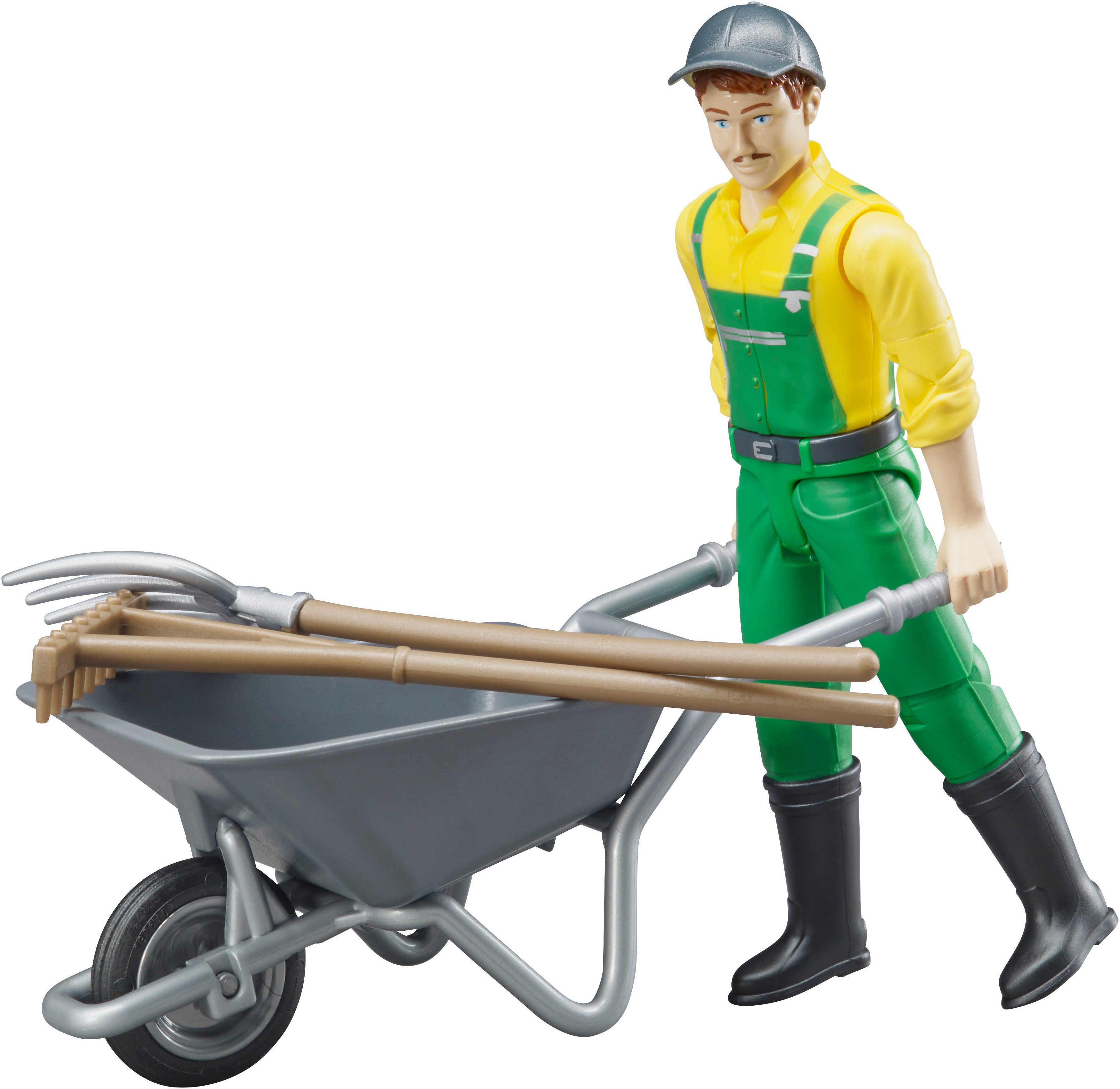 Bruder® Spielfigur bworld Landwirt (62610), Made in Europe