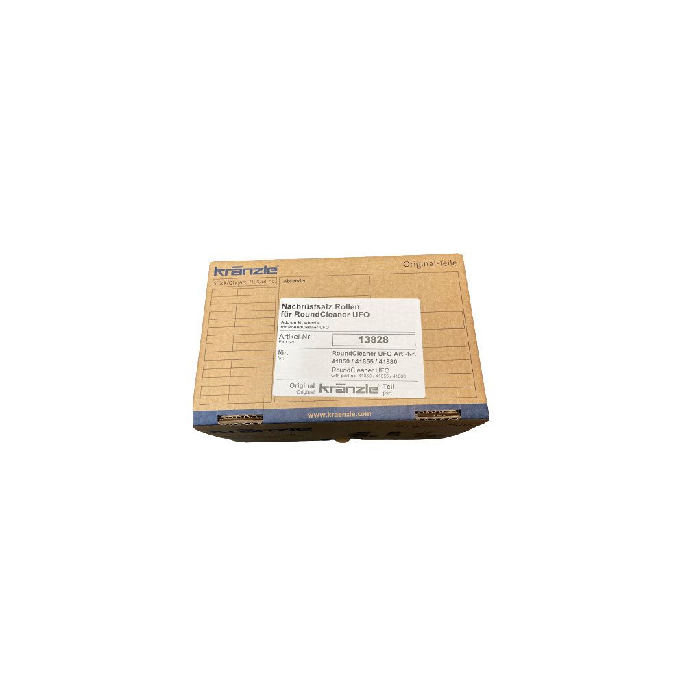 Kränzle Flächenreiniger Nachrüstsatz Rollen RoundCleaner UFO, passend für Kränzle Round Cleaner UFO