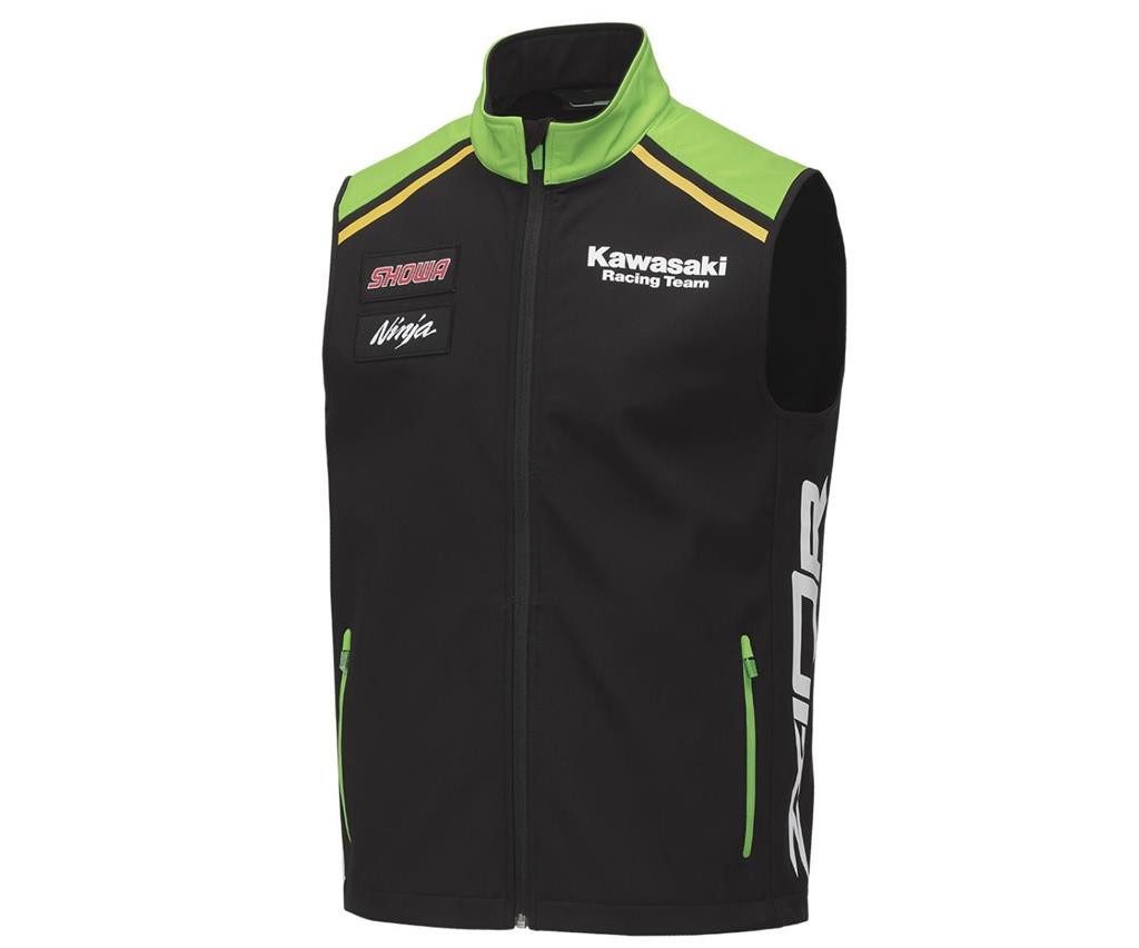 Kawasaki Softshellweste Kawasaki WSBK Softshell outdorr Team Weste günstig online kaufen