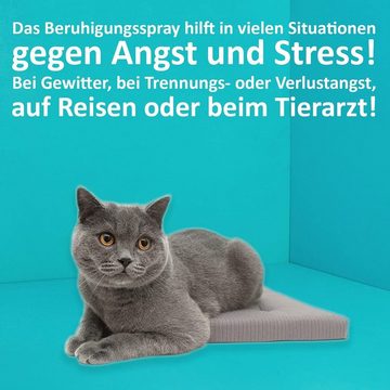 GreenHero Katzen-Spielspray Entspannungsspray für Katzen beruhigende Duftstoffe, natürliche Katzenminze, Baldrian, Lavendel für Wohlbefinden