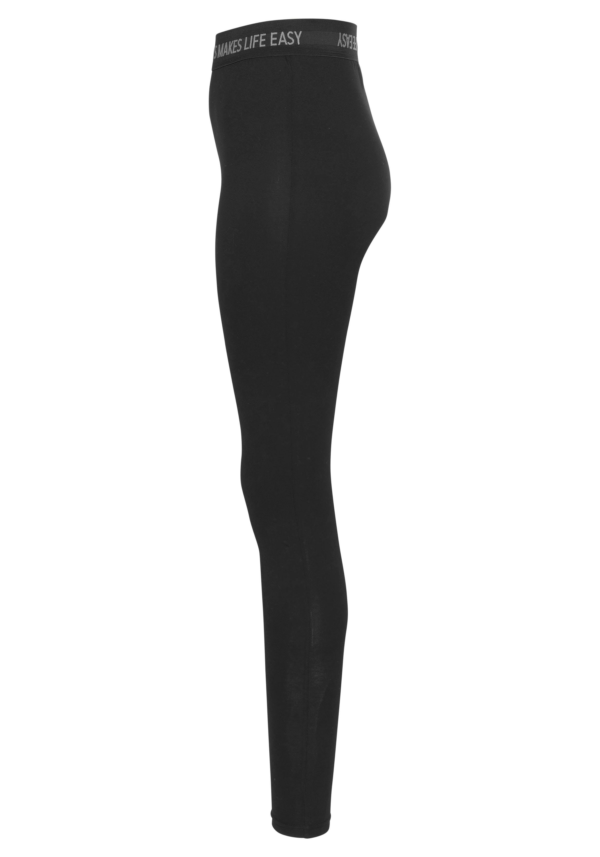Damen Hosen Boysen's Leggings mit Logo am Bündchen NEUE KOLLEKTION