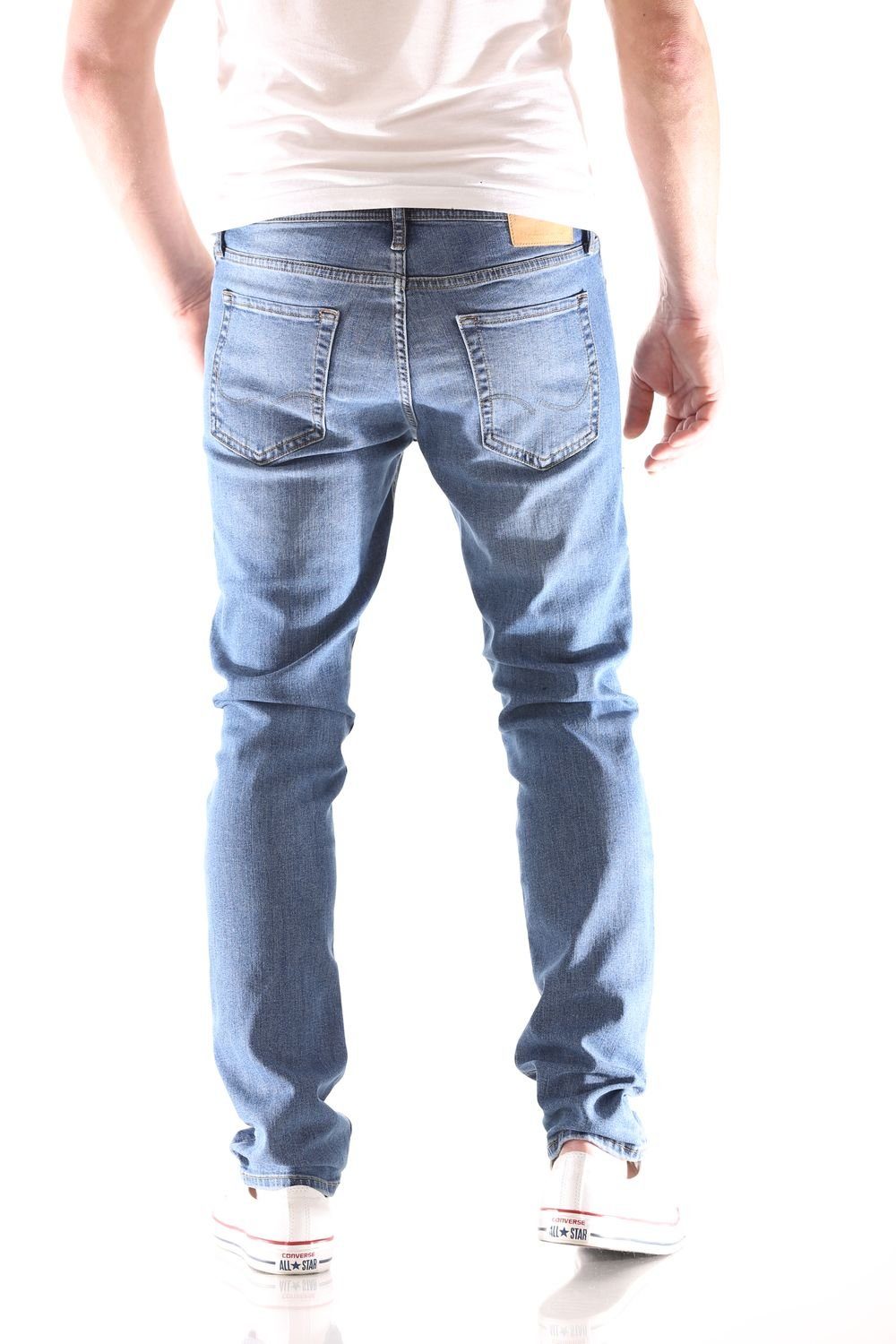 Jack & Fit Slim-fit-Jeans Original Medium Herren Jones Slim Blue Jack Jeans Jones Glenn &