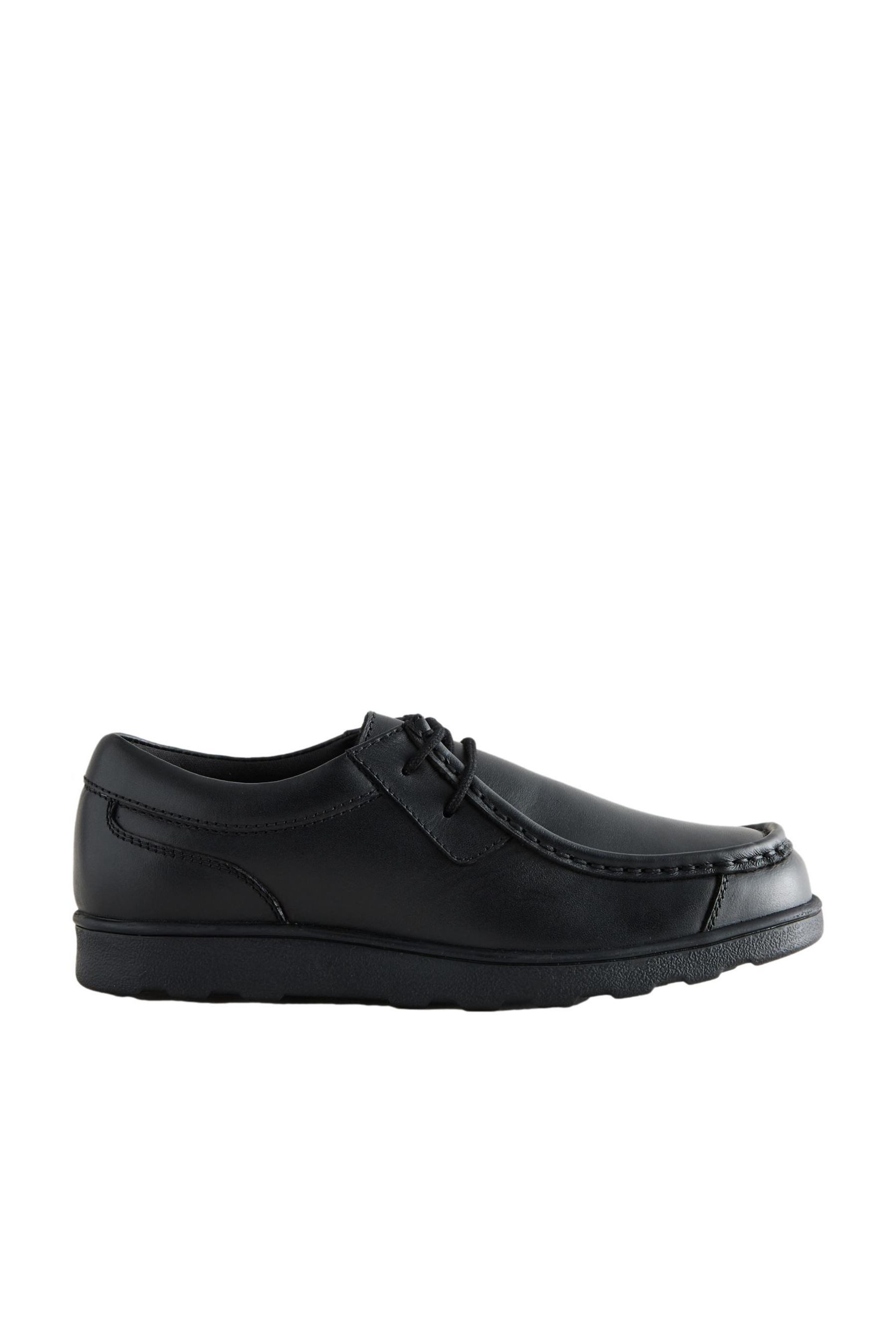 Next Schnürschuhe aus Leder, weite Passform Loafer