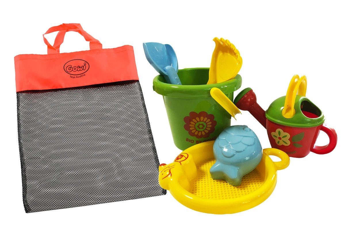 GOWI Sandform-Set BIO by GOWI Sand Set Maus, (in Netztasche, 7-tlg)