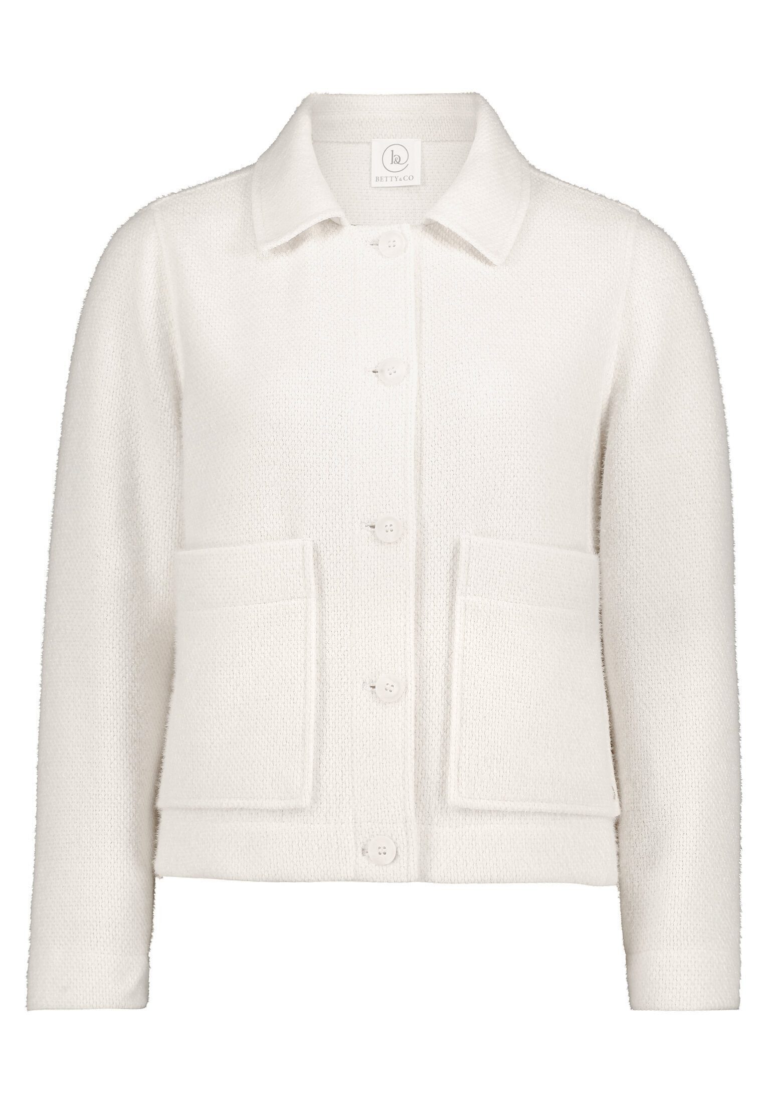 Betty&Co Canvasjacke Damen mit Kragen