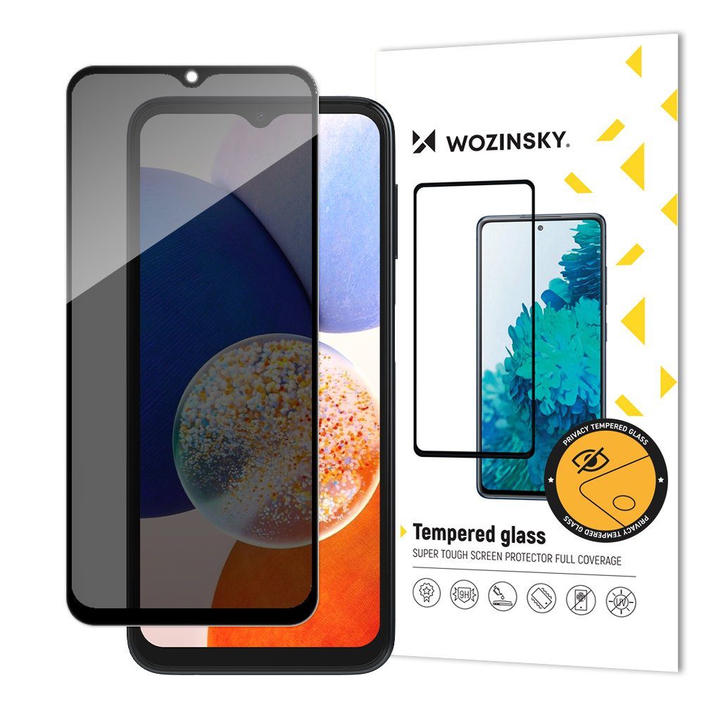 COFI 1453 Displayschutzglas Privacy Glass Schutzglas für Samsung Galaxy S24 FE Blickschutzfilter