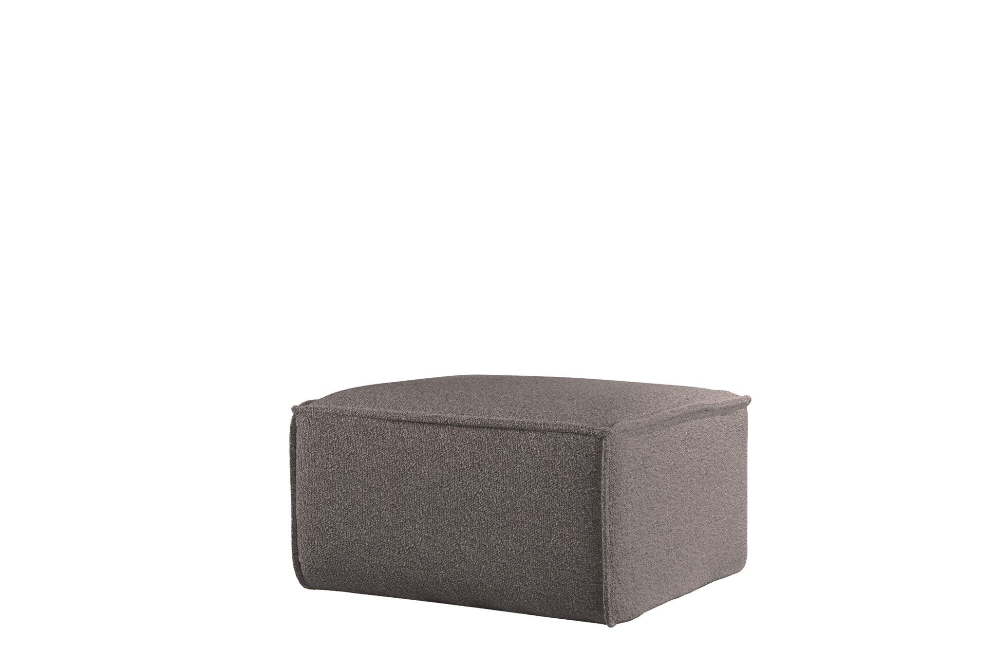 Fun Möbel Polsterhocker Designerhocker CELES PREMIUM (85x85x40 cm oder 65x65x40 cm), in 2 Größen und 2 verschiedenen Stoffen
