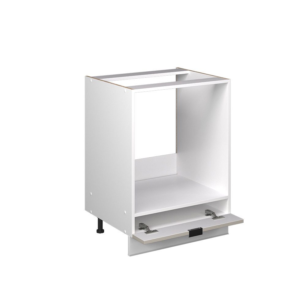 Vicco Herdumbauschrank Fame-Line, GrauBeige/Weiß, 60 cm ohne Arbeitsplatte (1-St) – Bild 5 von 5