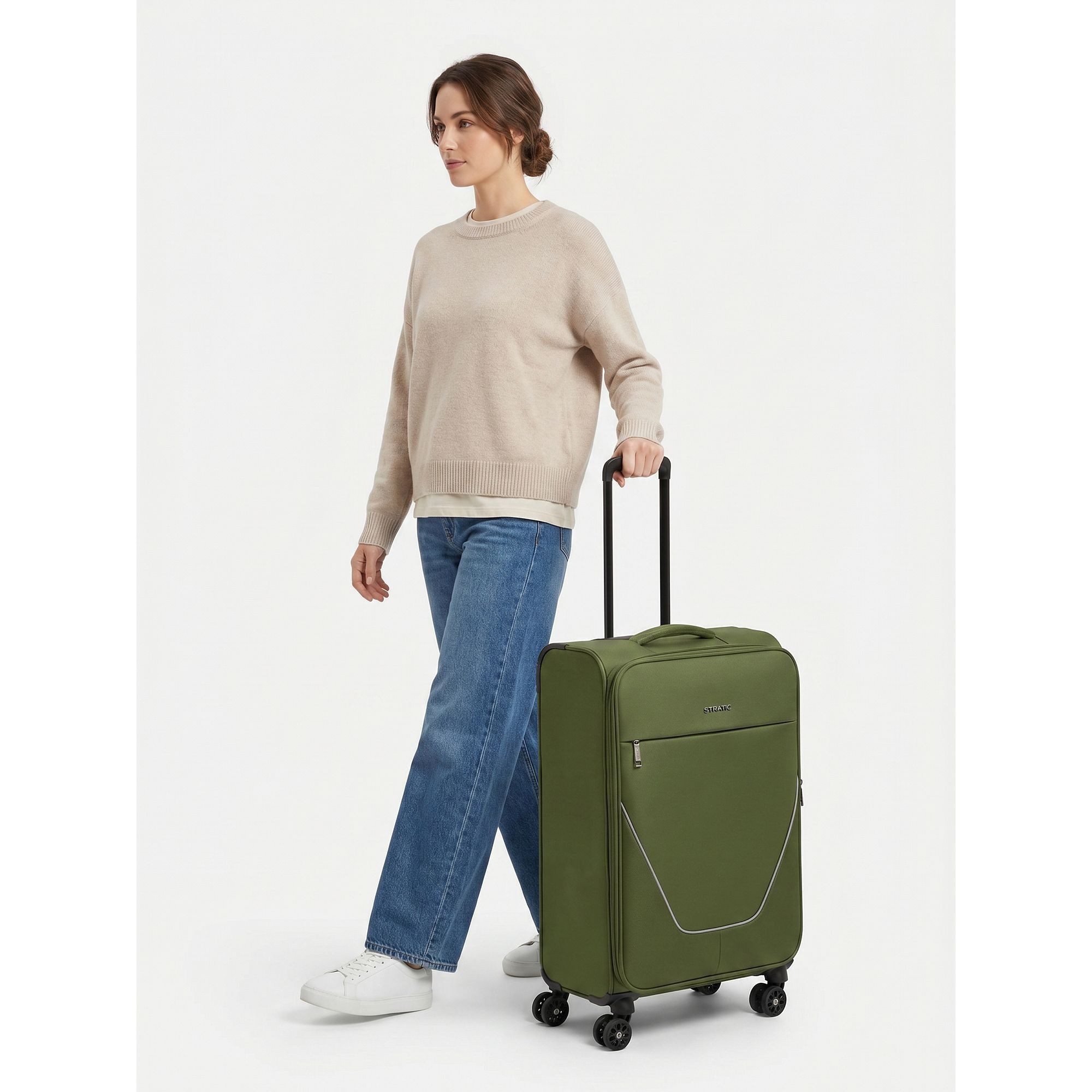 Stratic Weichgepäck-Trolley taska, 4 Rollen, Polyester