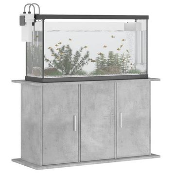 vidaXL Aquariumunterschrank Aquariumständer Betongrau 101x41x58 cm Holzwerkstoff Aquarium Untersta