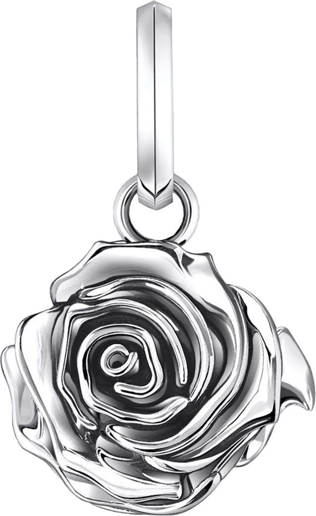 THOMAS SABO Kettenanhänger Anhänger Midnight Rose, PE982-637-21