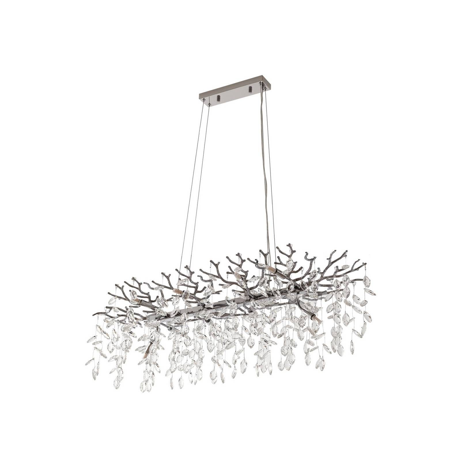 Lucande Hängeleuchte Bellora, Chrom IP20, 1 x 8 W LED