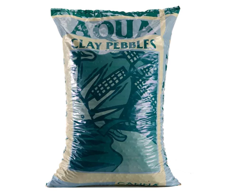 Canna Pflanzerde CANNA Aqua Clay Pebbles Tongranulat für Hydrokultur, mit Tongranulat für Hydrokultur, 45 Liter