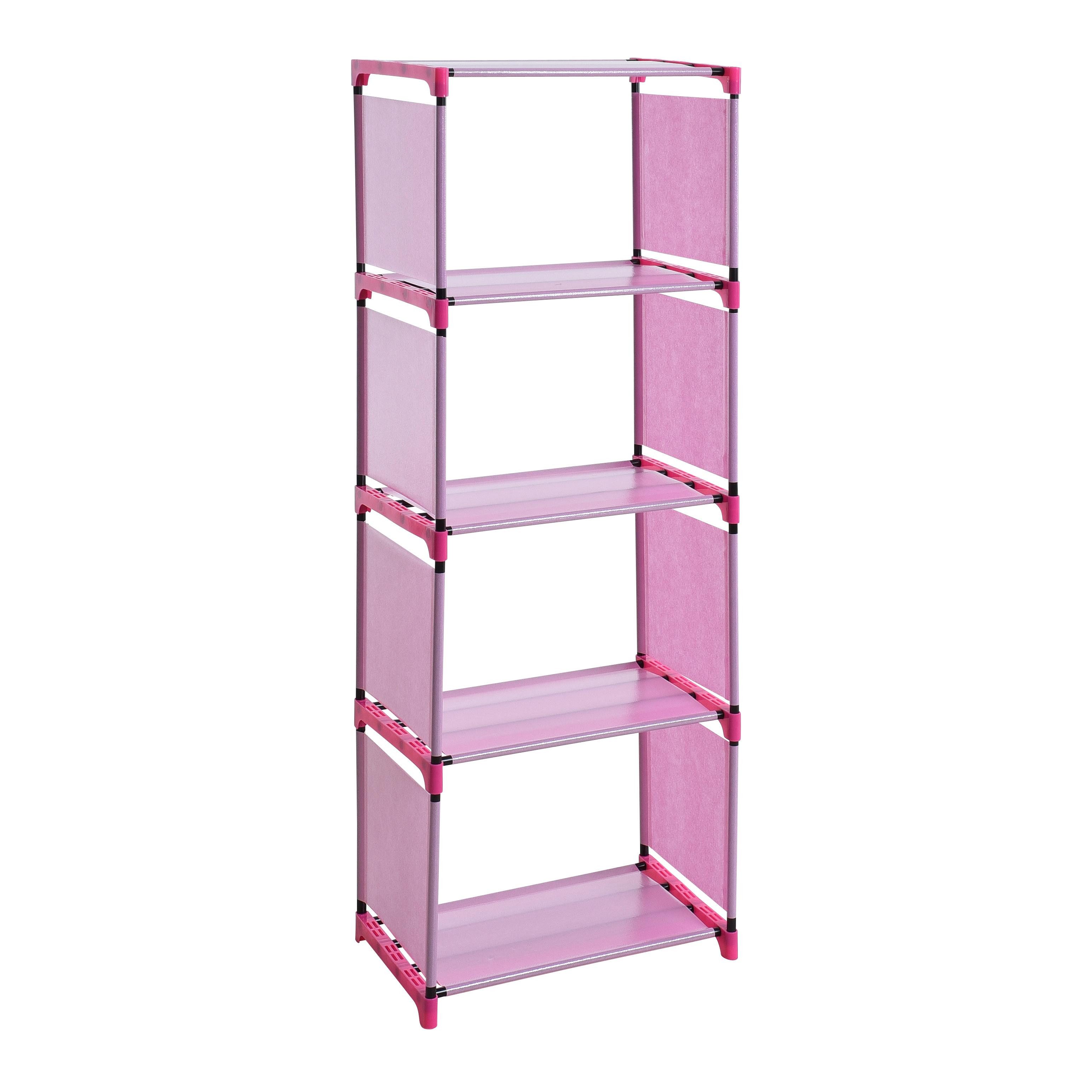 ESTEXO Regal Bücherregal Standregal Bücherschrank Wandregal Stoffregal 4 Fä günstig online kaufen