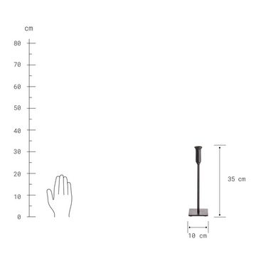 BUTLERS Kerzenhalter RUST Kerzenhalter Höhe 35cm