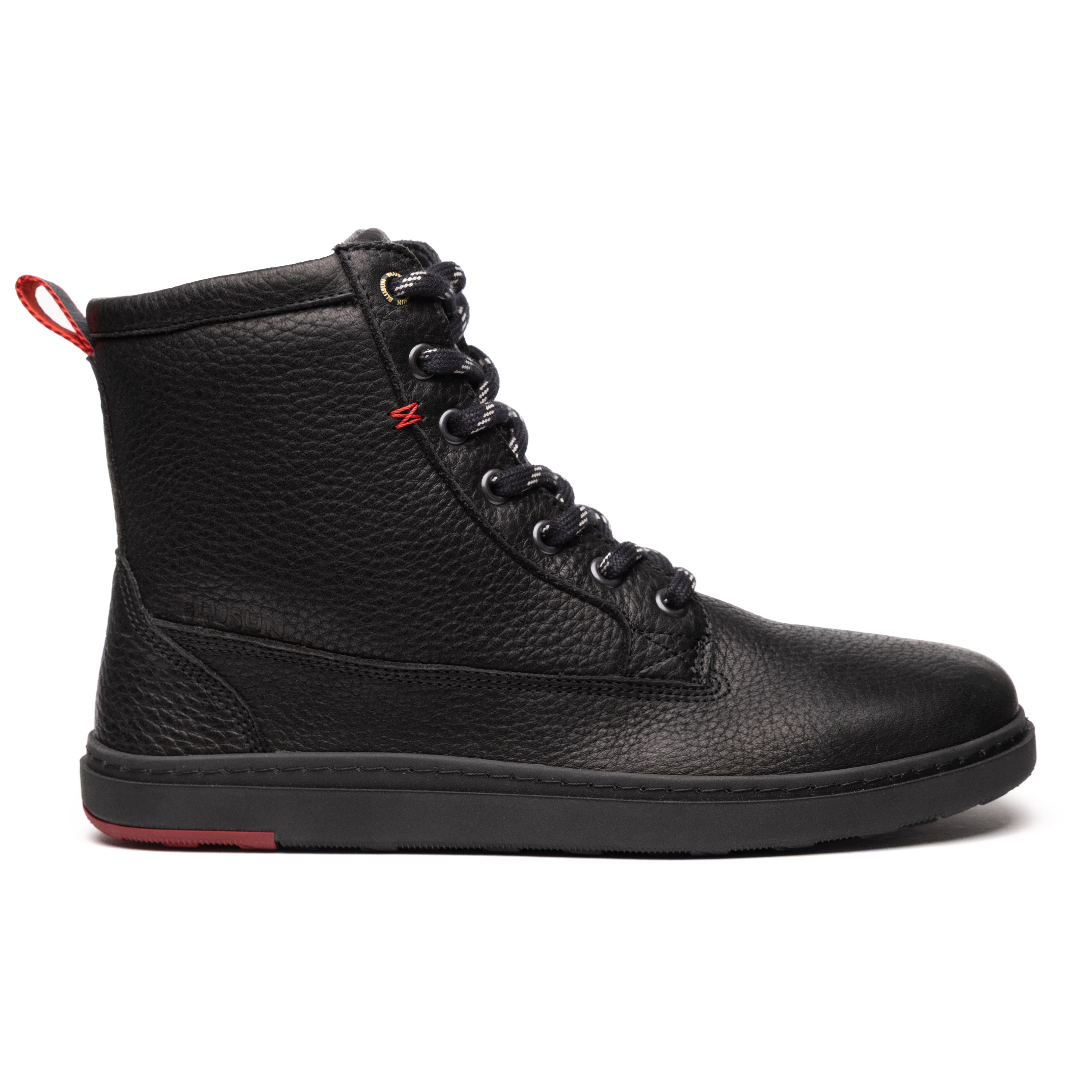 BLUSUN BLSN-080M deep black Barfußschuh (1 Paar, flexible Barfußsohle) Leder