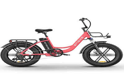 ENGWE E-Bike ENGWE L20 E-Bike 250W, 60KM Reichweite, Rosa, Frontmotor, 624,00 Wh Batterien