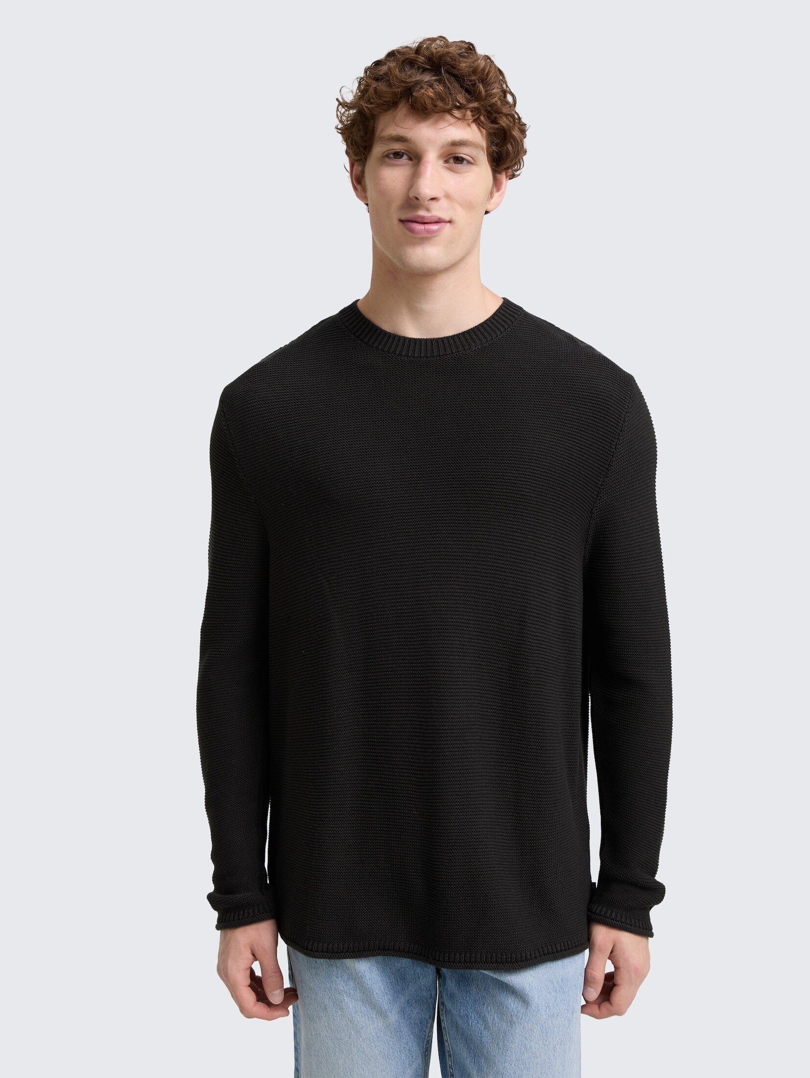 TOM TAILOR Denim Strickpullover Pullover & Strickjacken Relaxed Fit Strickp günstig online kaufen