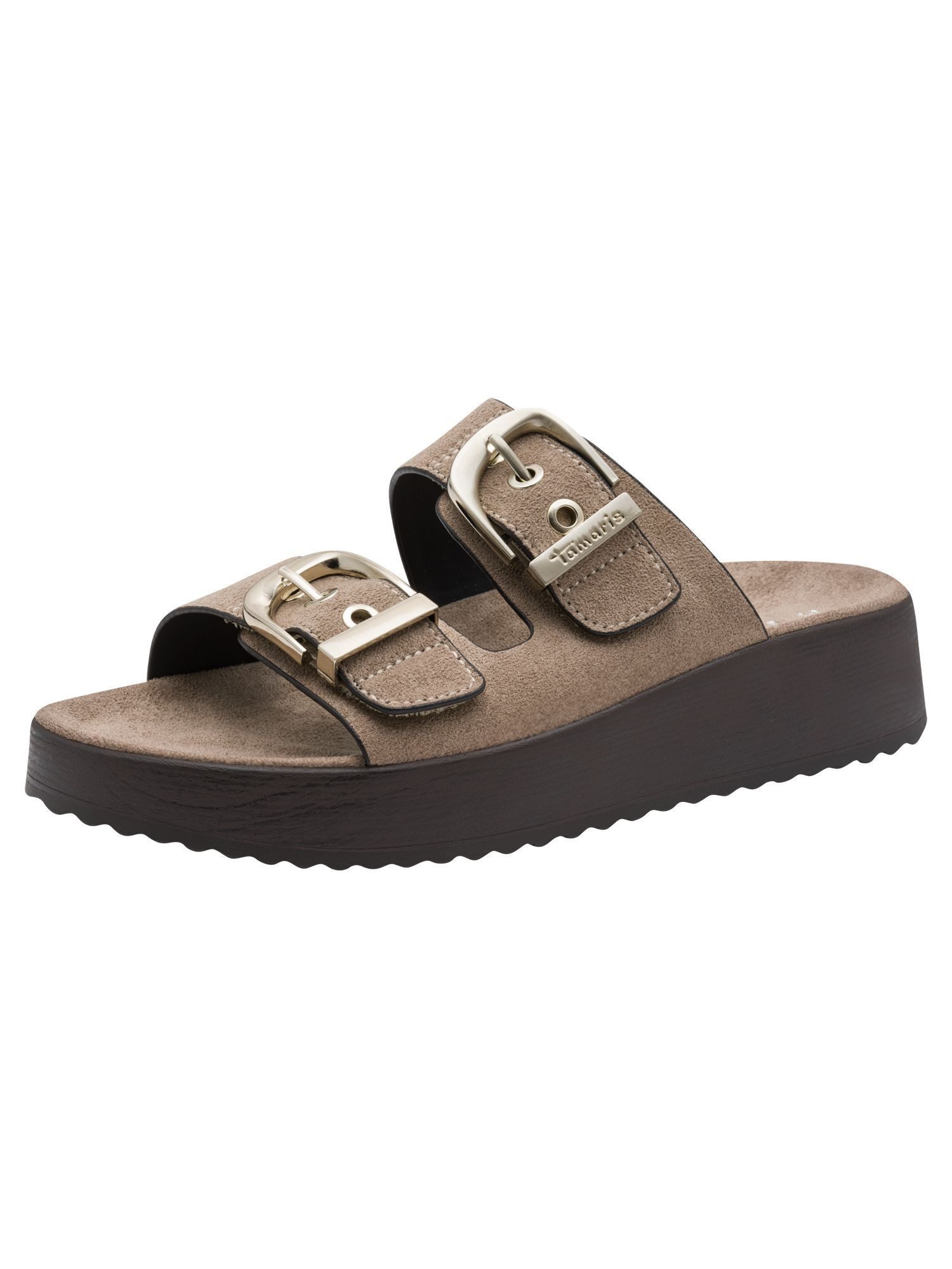 Tamaris mit Schließe Keilabsatz 1-27416-46 Mules