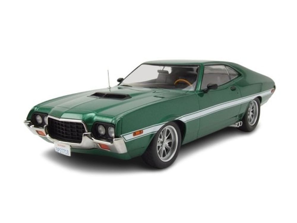 ixo Models Modellauto Ford Gran Torino Sport 1972 grün metallic, Maßstab 1:18