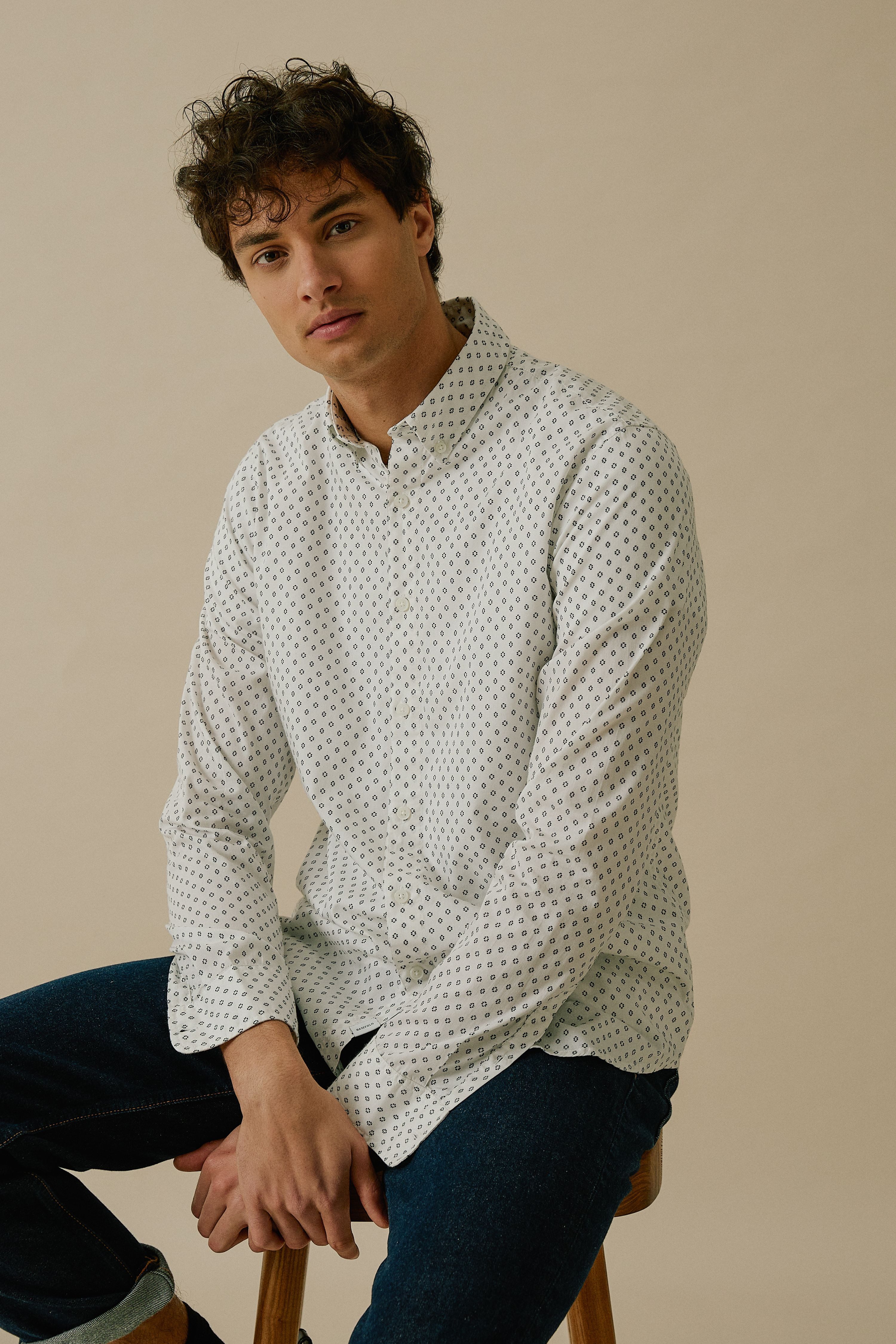 BASEFIELD Langarmhemd