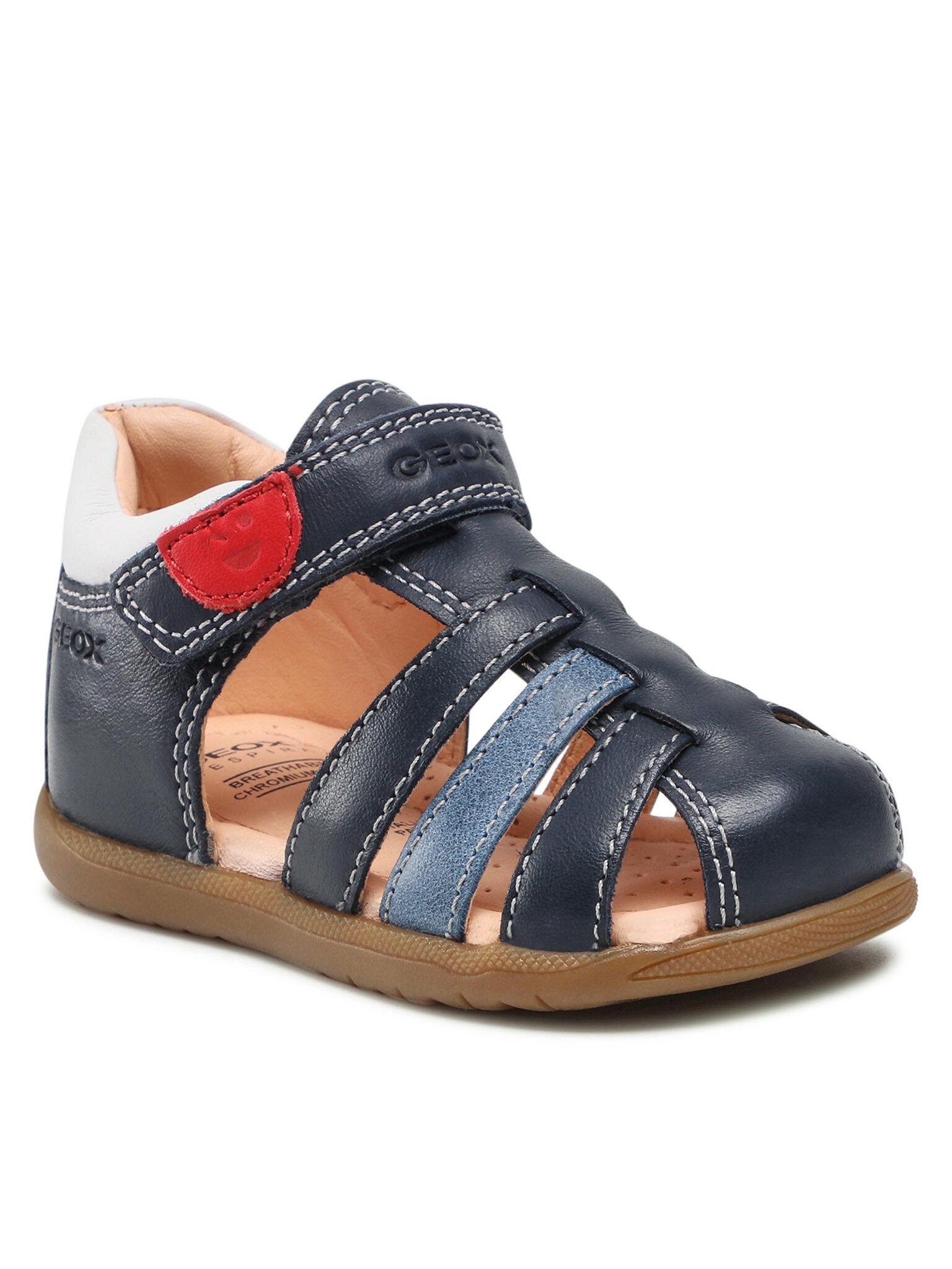 Sandalen B S.Macchia B. A B254VA 00085 C4211 Navy/White Sandale
