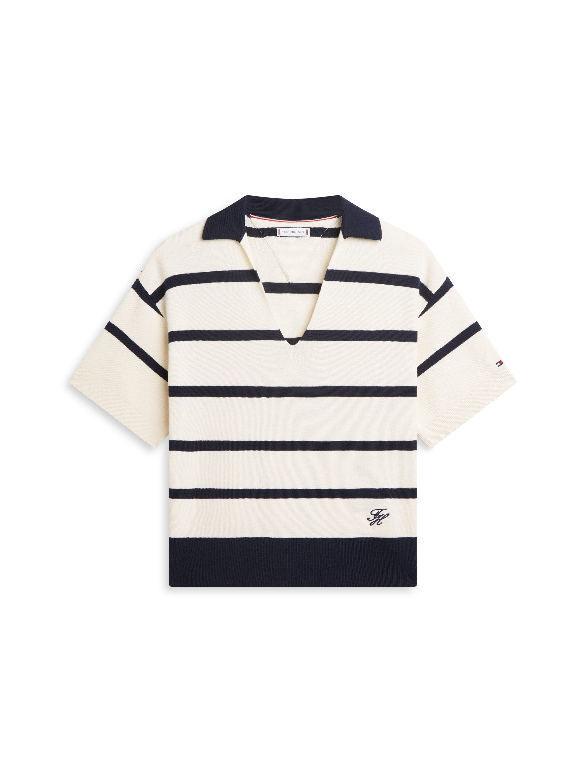 Strickpullover CO FULL NEEDLE POLO SS SWT