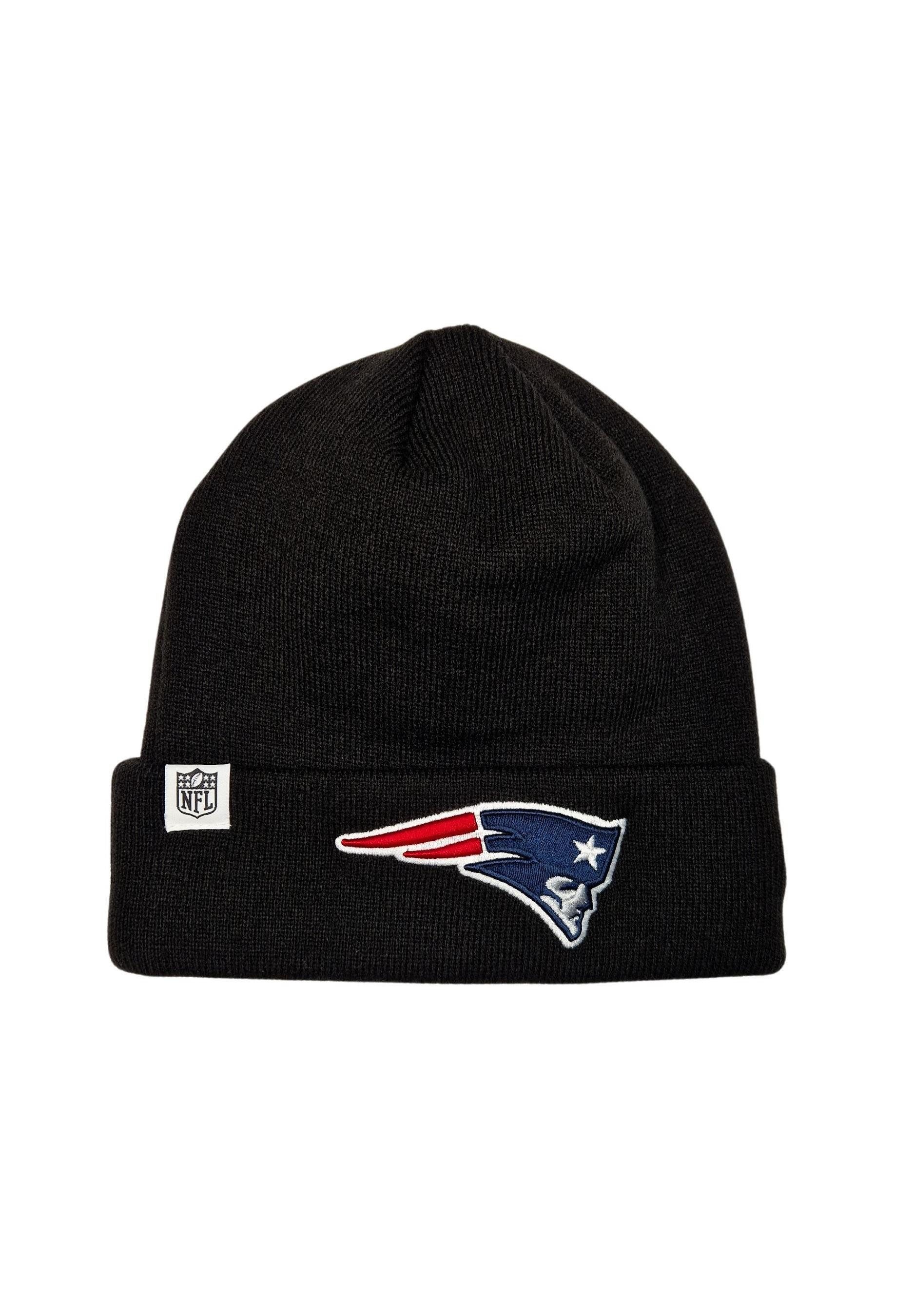 New Era Beanie New England Patriots NFL Loop Label Knit Schwarz Beanie New Era (1-St)