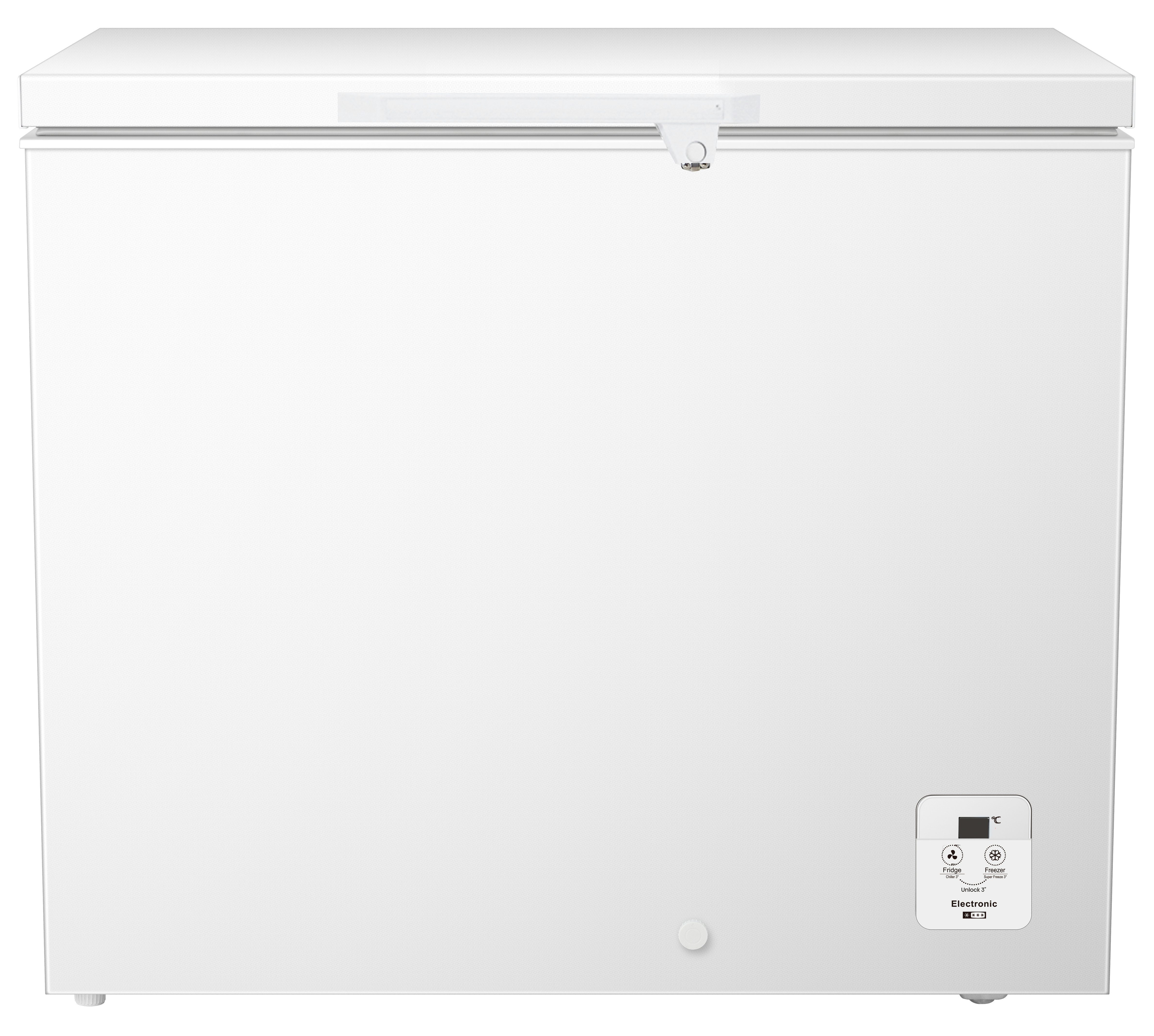 SCHOEPF Gefriertruhe GT217 GT217SA, 96,3 cm breit, 217 l, Energieeffizienzklasse A, LED-Beleuchtung, Türschloss