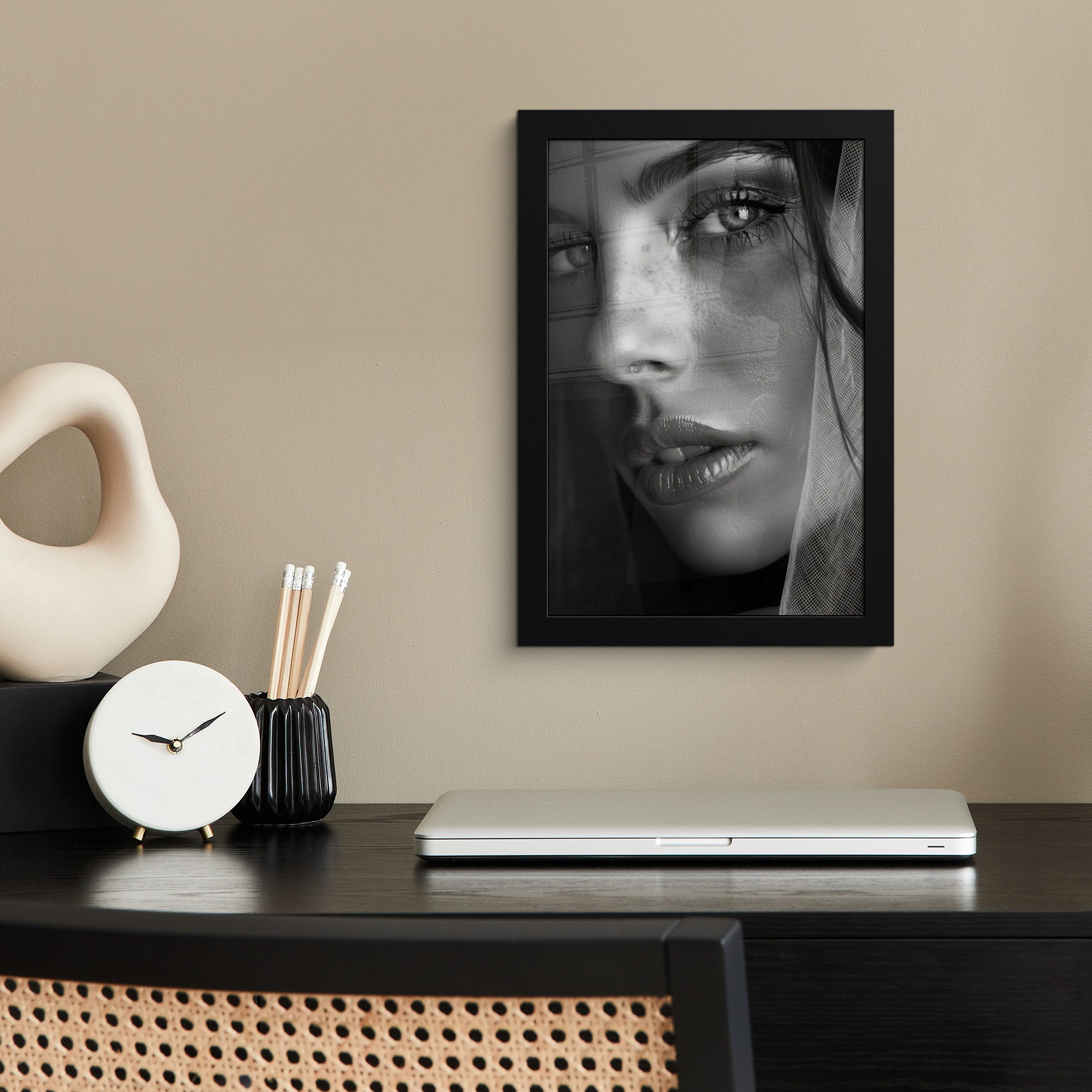 MuchoWow Poster Frau - Porträt - günstig online kaufen