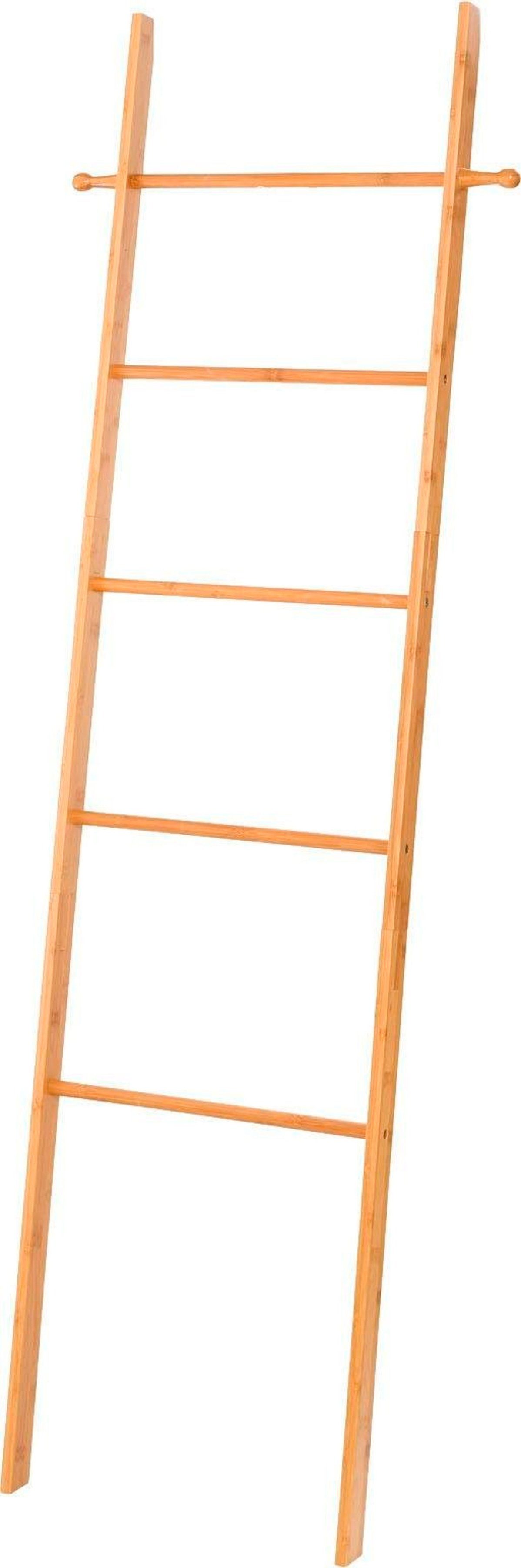 WENKO Handtuchleiter Bahari, Bambus, Handtuchhalter günstig online kaufen