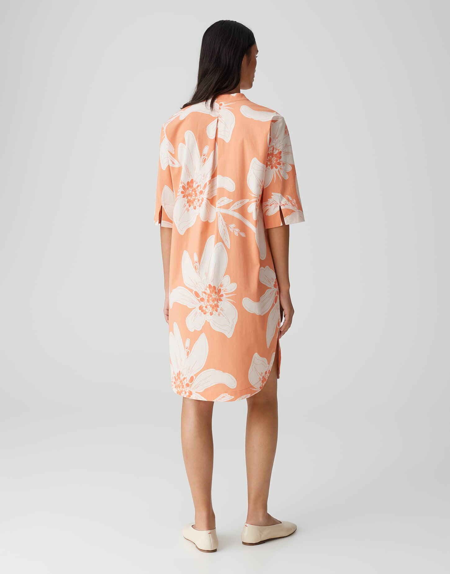 OPUS Blusenkleid WIARA Regular aus nachhaltigem BCI Cotton Mix