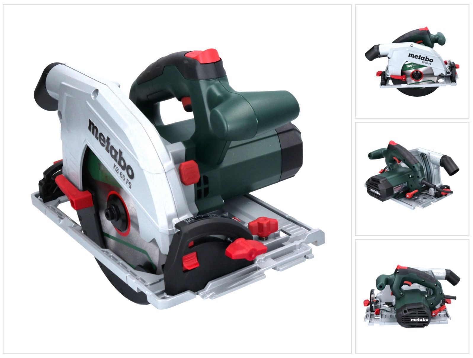 metabo Kompakt-Handkreissäge KS 66 FS Handkreissäge 1500 W 190 mm (601066000) + 1x Sägeblatt