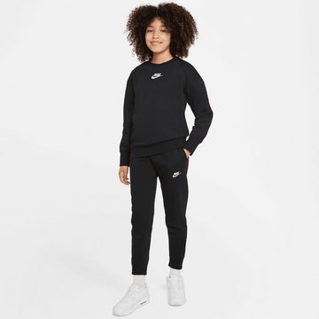 Nike Sportswear Sweatshirt Club Fleece Big Kids' (Girls) Crew Sweatshirt