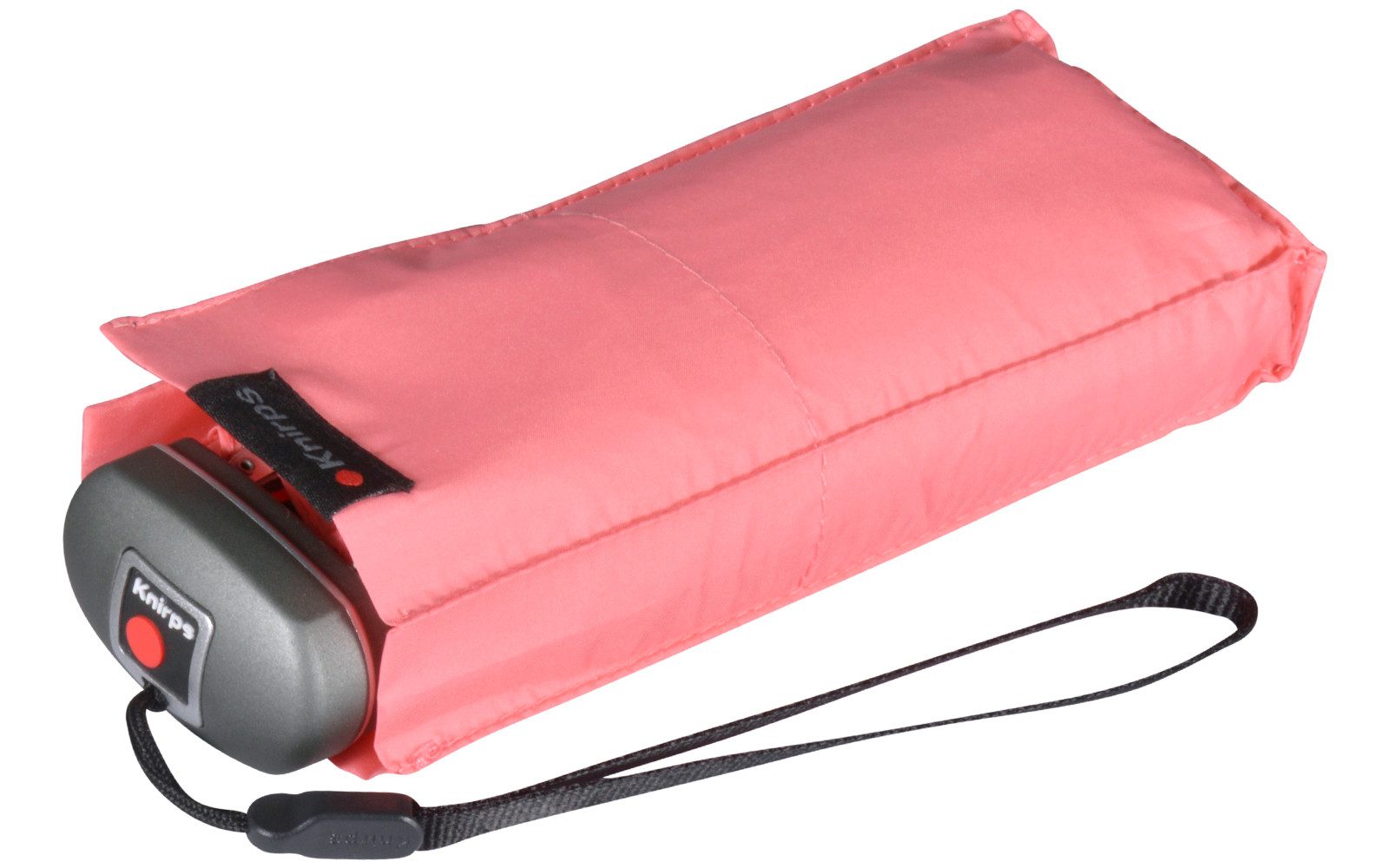 Knirps® Taschenregenschirm Mini-Schirm Travel klein leicht kompakt, mit UV-Schutz in sommerlichen Farben – Bild 4 von 5