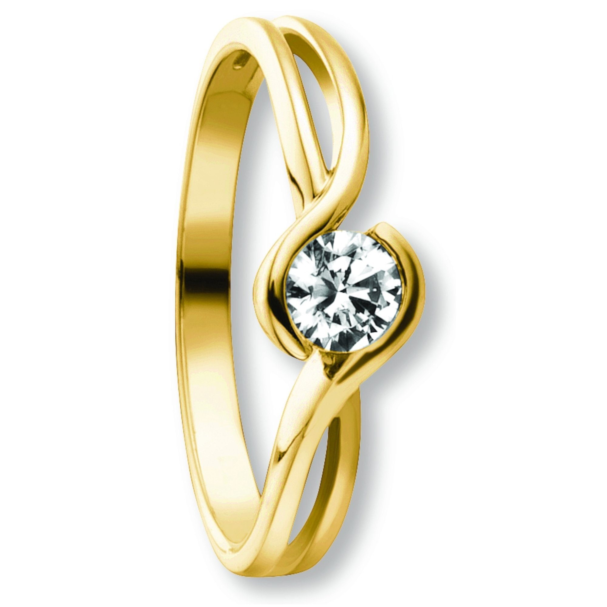 ONE ELEMENT Goldring Zirkonia Ring aus günstig online kaufen