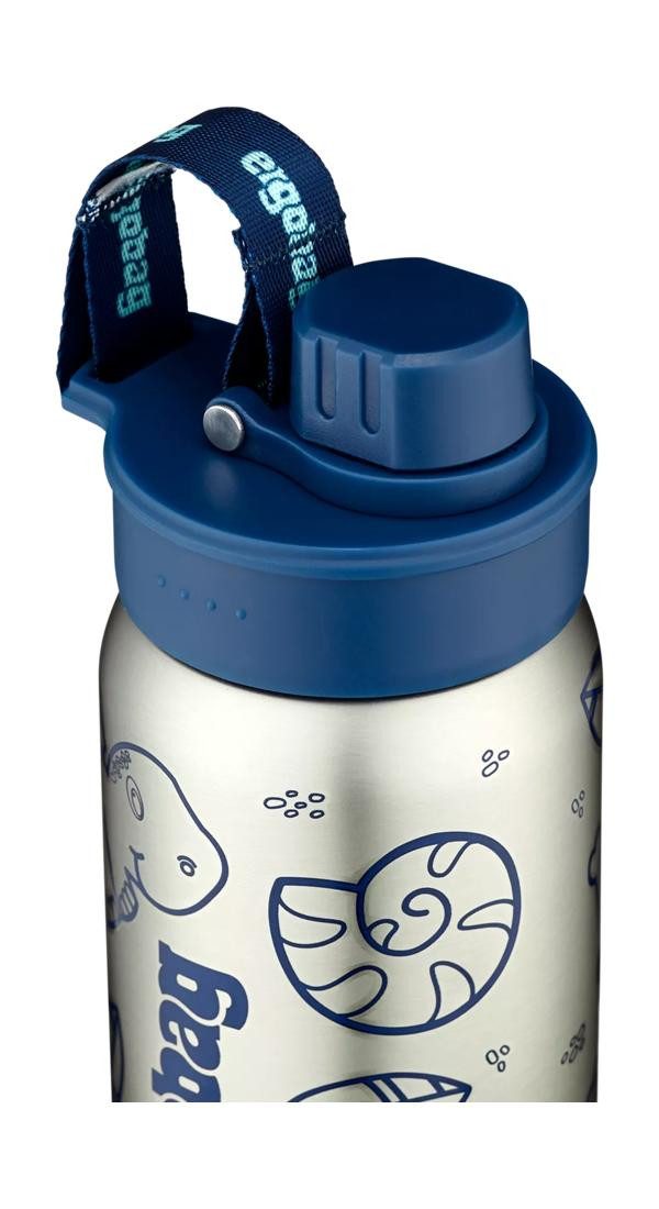 ergobag Trinkflasche Edelstahl Trinkflasche, auslaufsicher und kohlensäuregeeignet